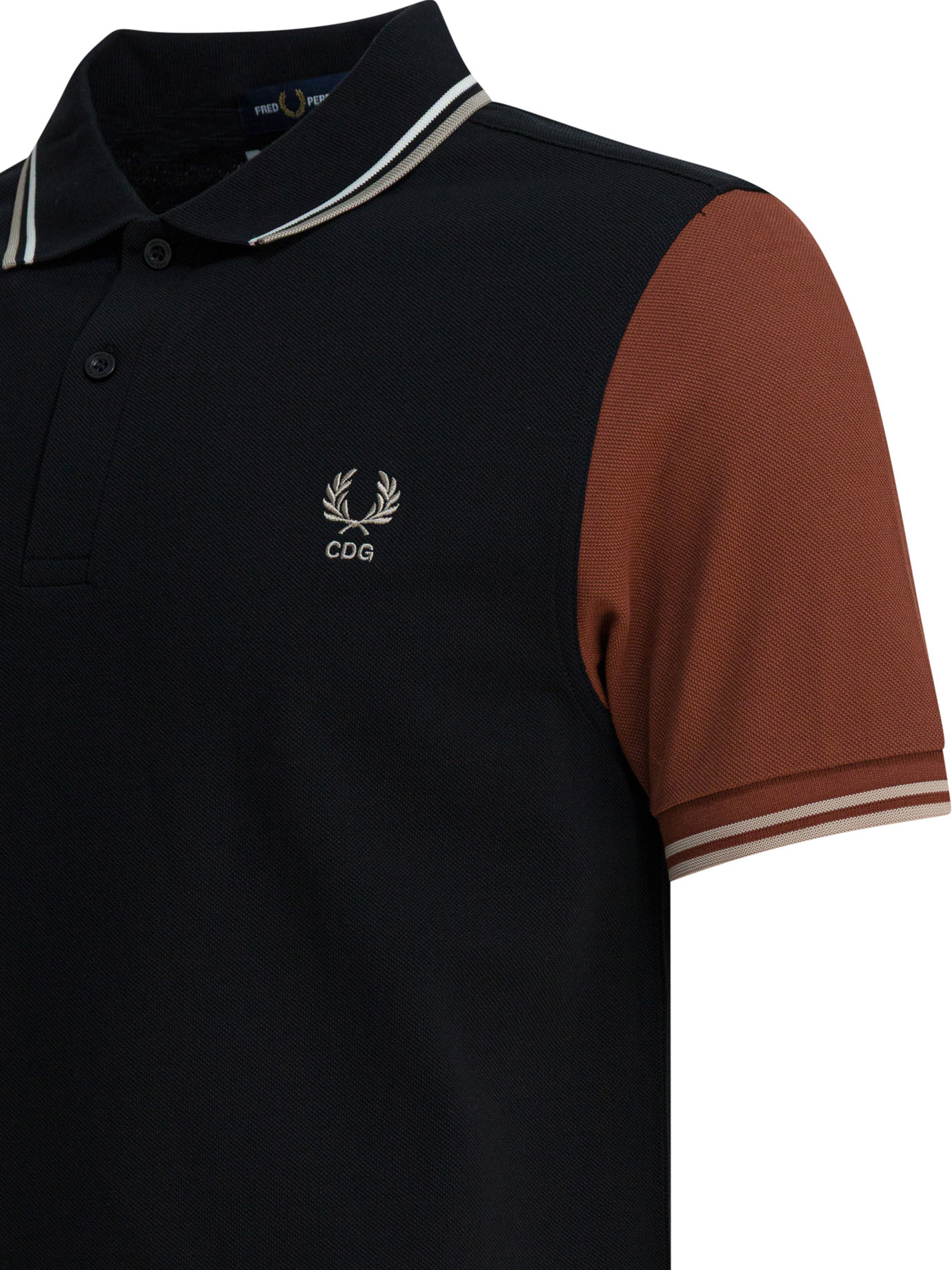 "Comme Des Garçons X Fred Perry" button-down polo shirt FPT502W251 (Comme Des Garçons SHIRT / ポロシャツ ) | Comme Des Garçons SHIRT (コムデギャルソン シャツ)(3)