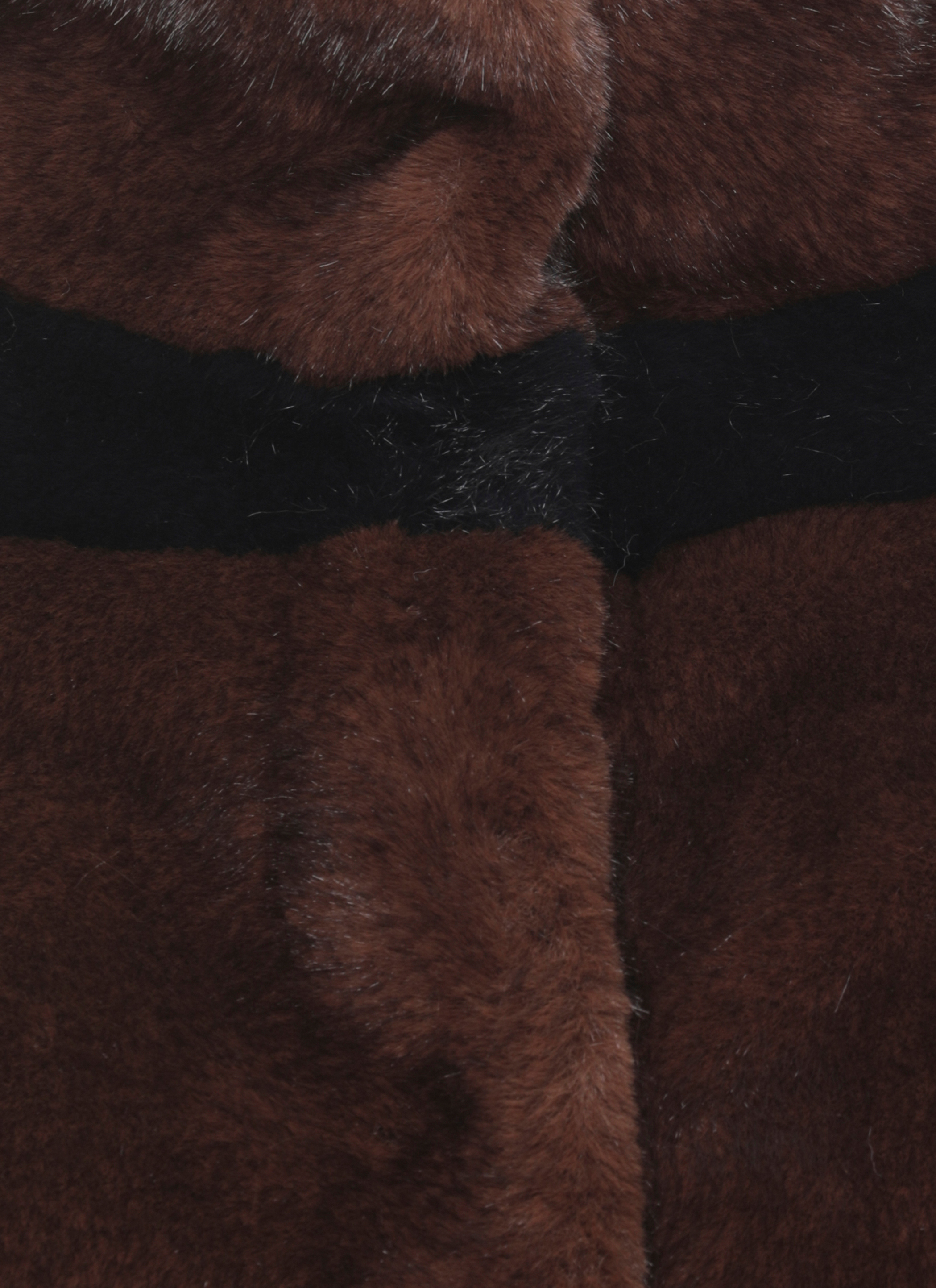 VALENTINI 1972 Coats Brown E3106ECOMINKBICOLORCOCOANAVY (VALENTINI 1972 / レザー&ファージャケット・コート ) | VALENTINI 1972 (ヴァレンティーニ 1972)(3)