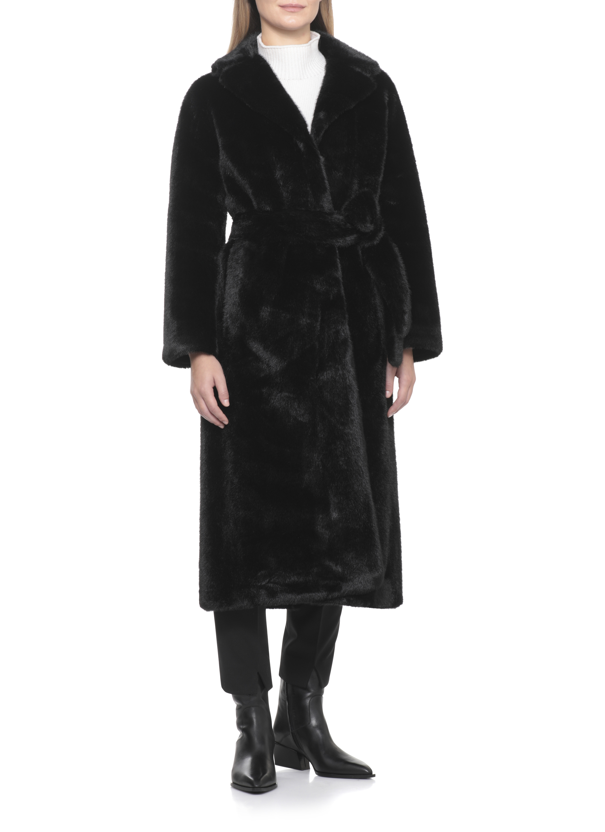 VALENTINI 1972 Coats Black E3113ECOMINKBLACK (VALENTINI 1972 / レザー&ファージャケット・コート ) | VALENTINI 1972 (ヴァレンティーニ 1972)(1)