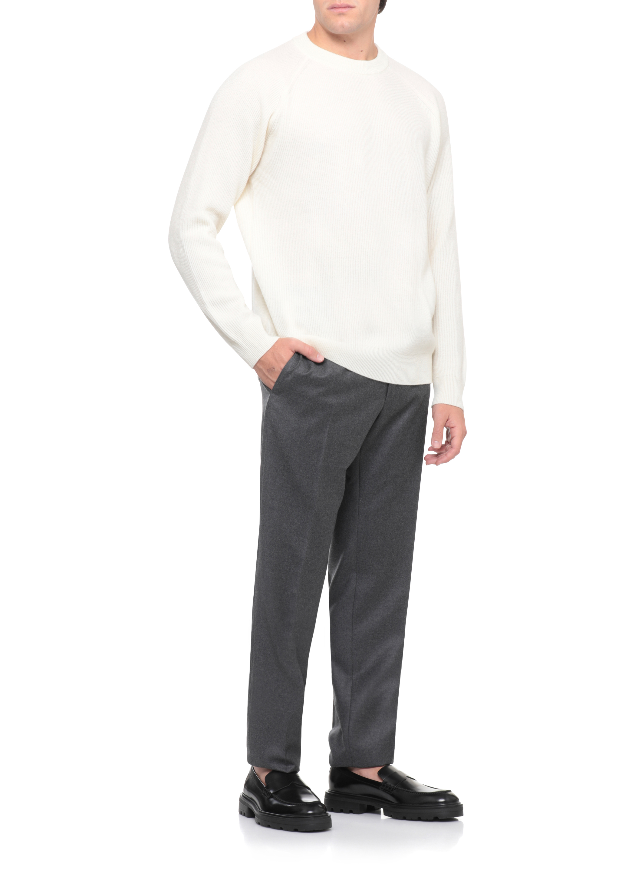 Incotex Trousers Grey 1T00351645C921 (INCOTEX / パンツ ) | INCOTEX (インコテックス)(1)