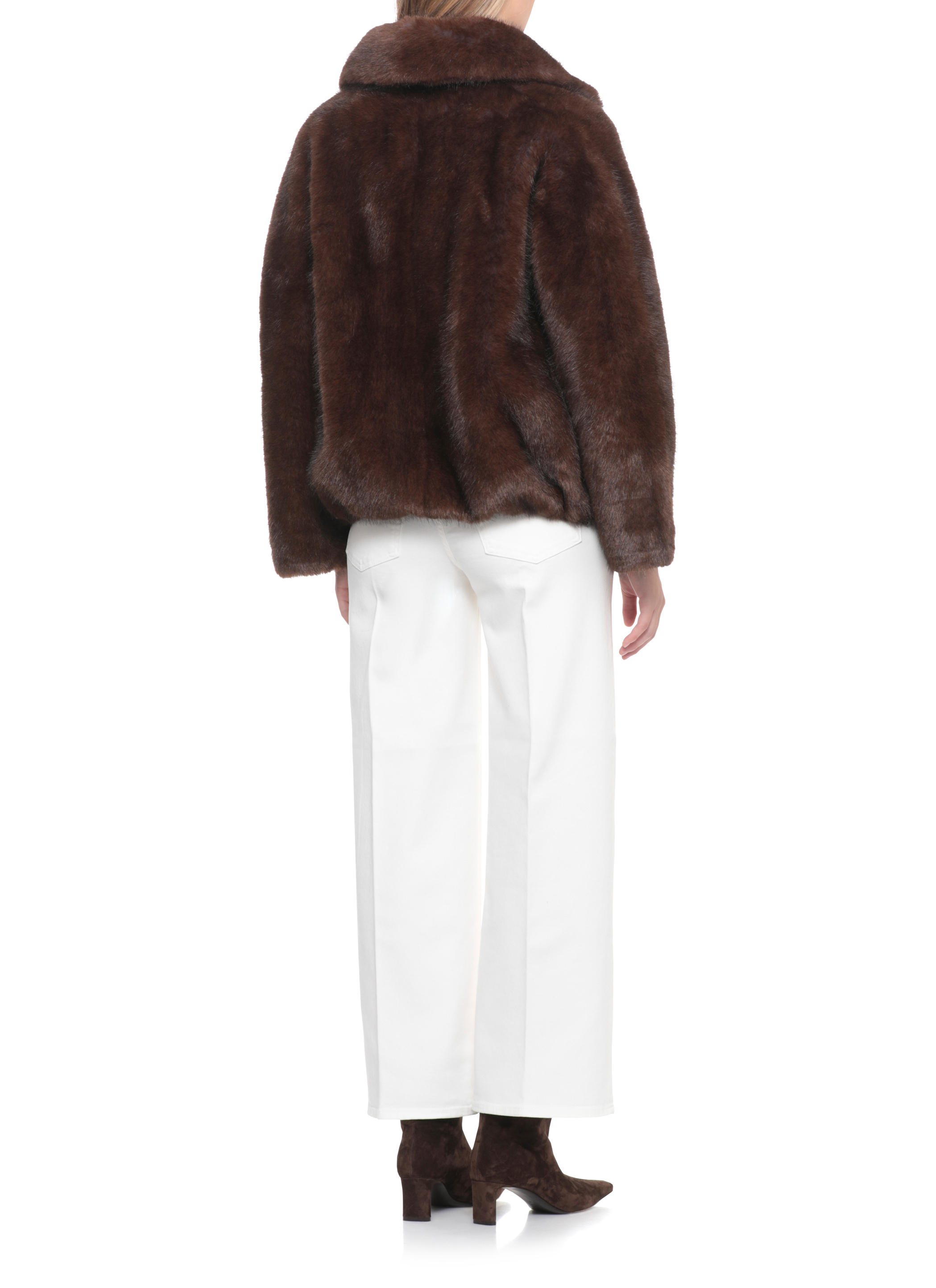 VALENTINI 1972 Coats Brown E3145ECOZIBELLINOCOCOA (VALENTINI 1972 / レザー&ファージャケット・コート ) | VALENTINI 1972 (ヴァレンティーニ 1972)(2)