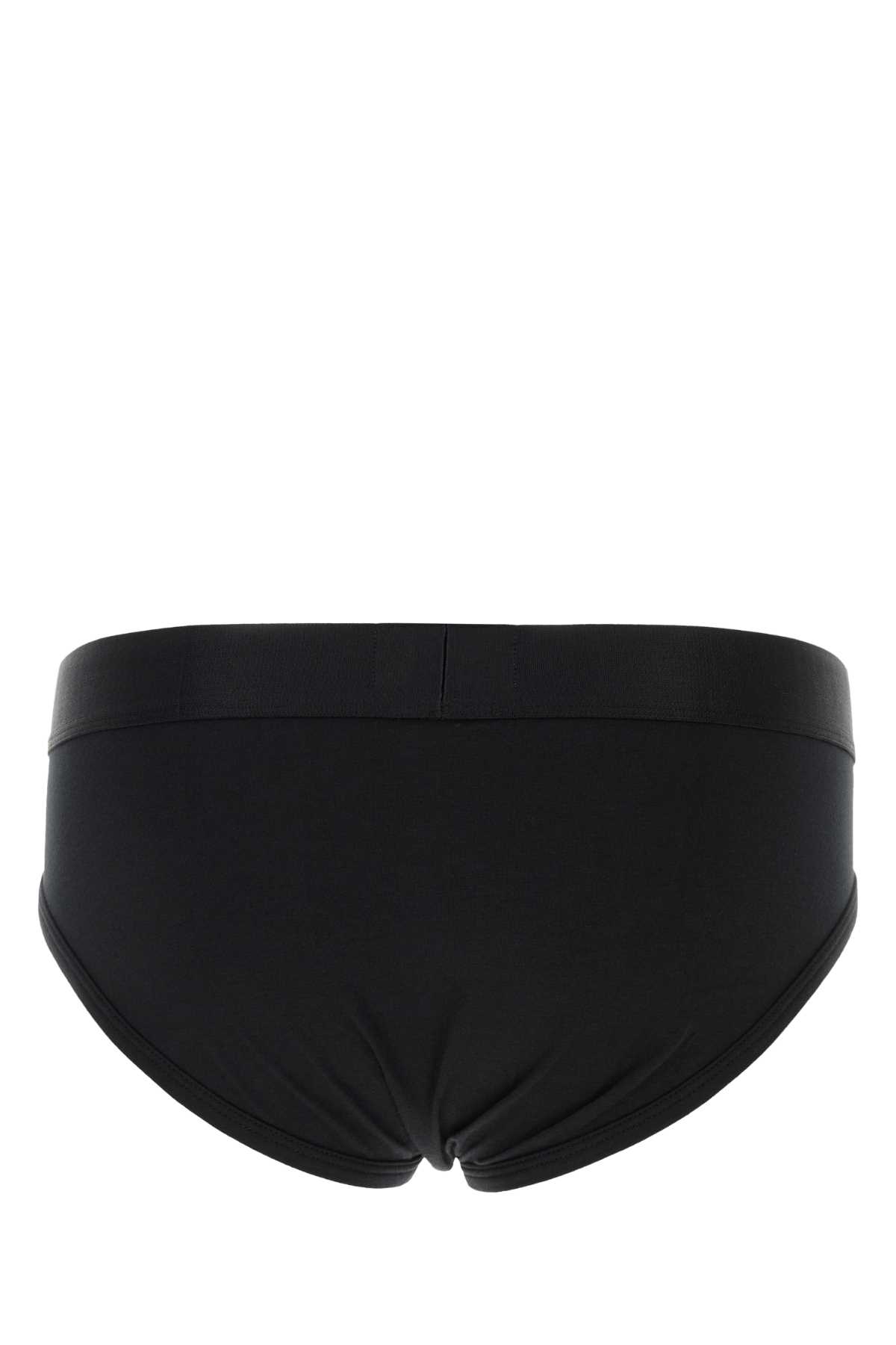 Black stretch cotton brief EM000230AF14133UC001 (EMPORIO ARMANI / アンダーウェア ) | EMPORIO ARMANI (エンポリオ アルマーニ)(1)