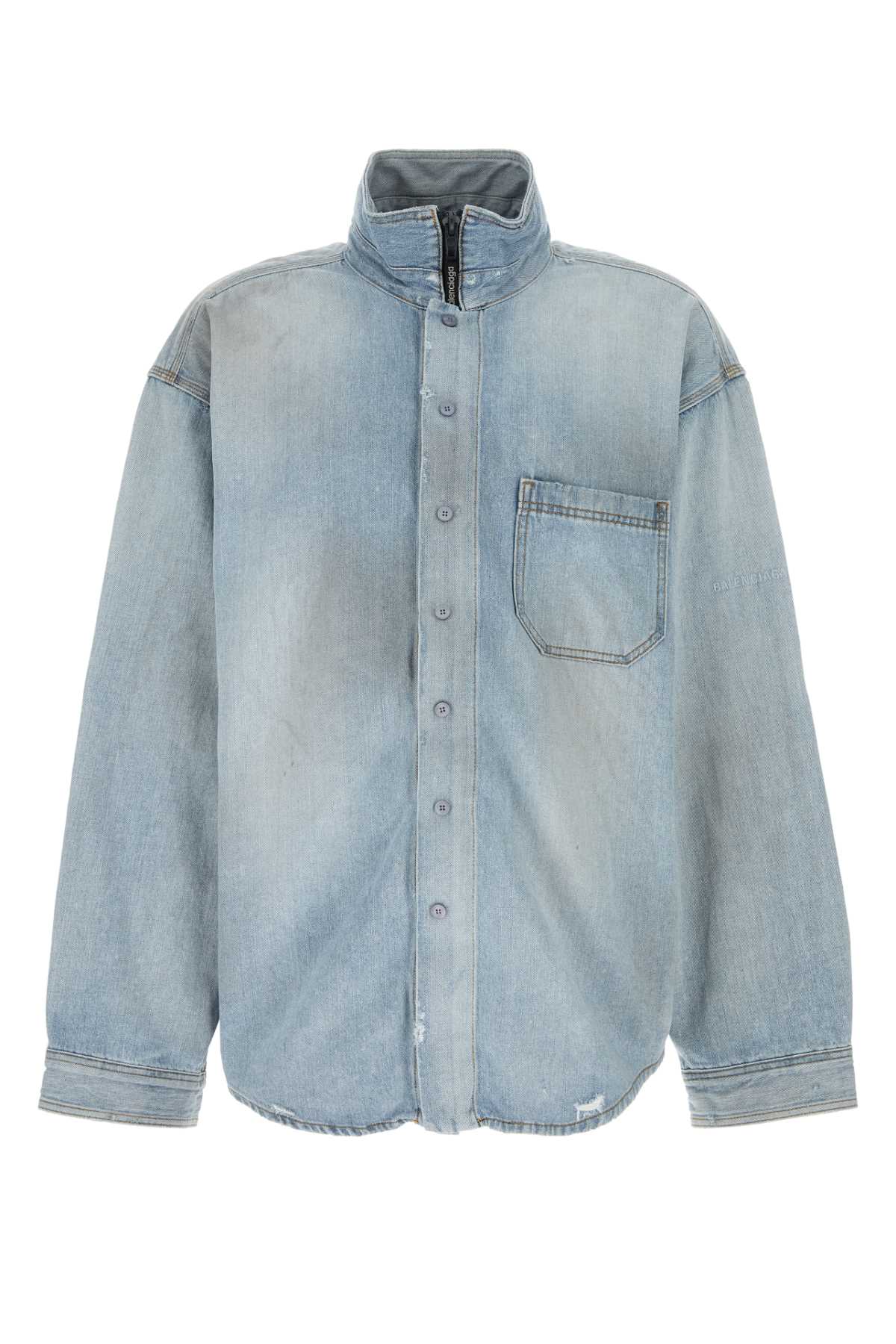 Denim oversize shirt 850059TTWA34200 (Balenciaga / シャツ・ブラウス ) | Balenciaga (バレンシアガ)