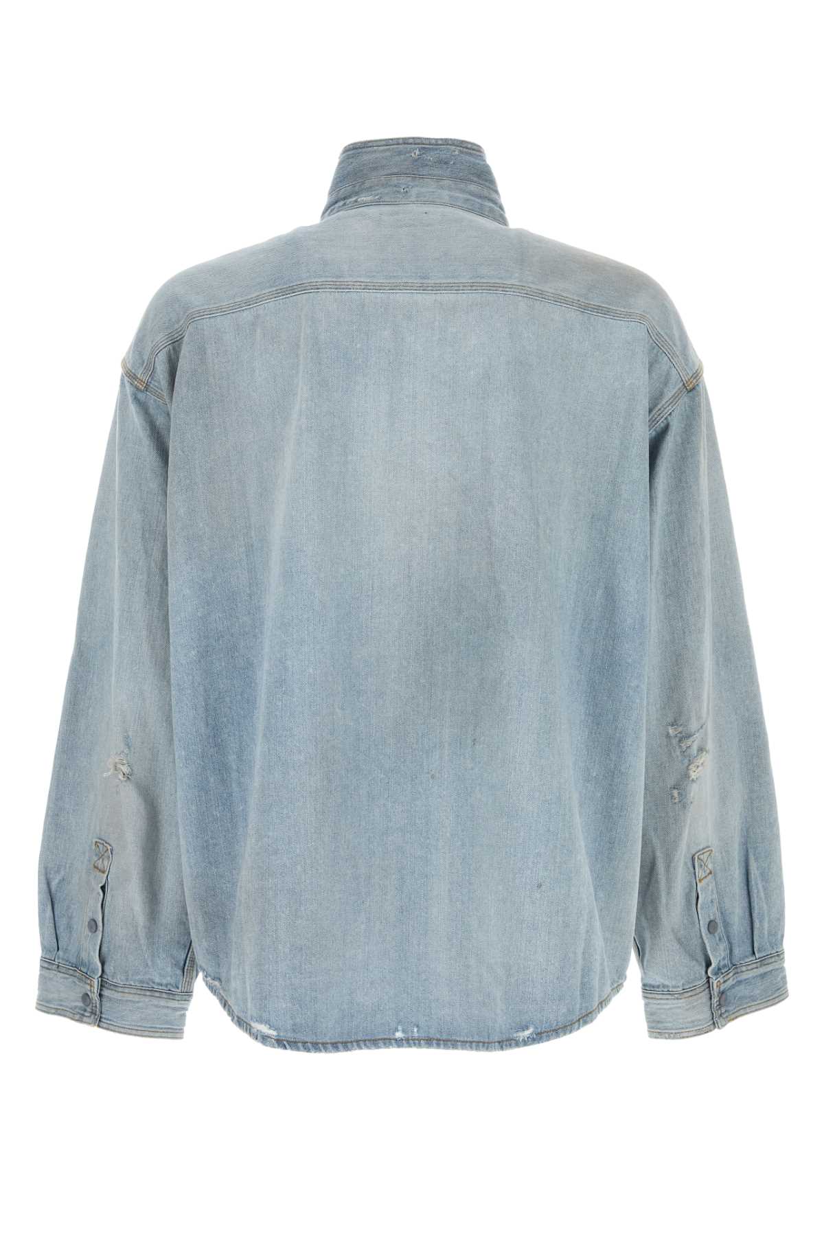 Denim oversize shirt 850059TTWA34200 (Balenciaga / シャツ・ブラウス ) | Balenciaga (バレンシアガ)(1)