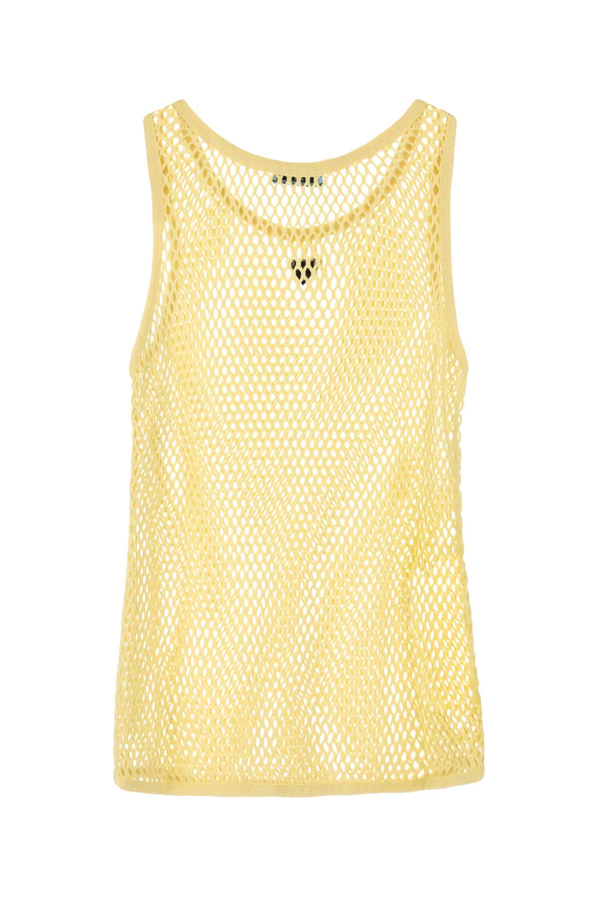 Yellow mesh tank top 39599SOOO16NDF0061 (Prada / タンクトップ・キャミソール ) | Prada (プラダ)(1)