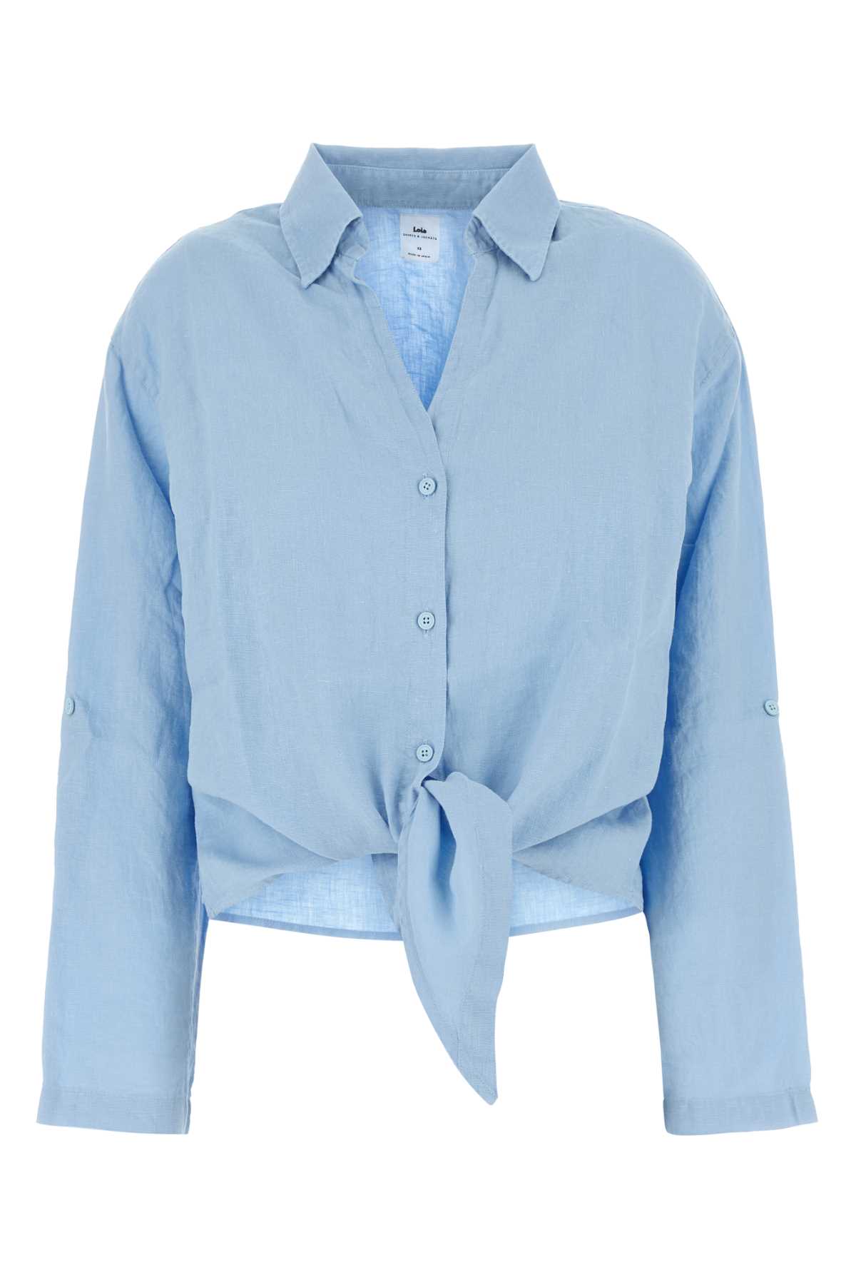 Light blue linen shirt 33426991728 (Lois Jeans / シャツ・ブラウス ) | Lois Jeans (ロイス ジーンズ)