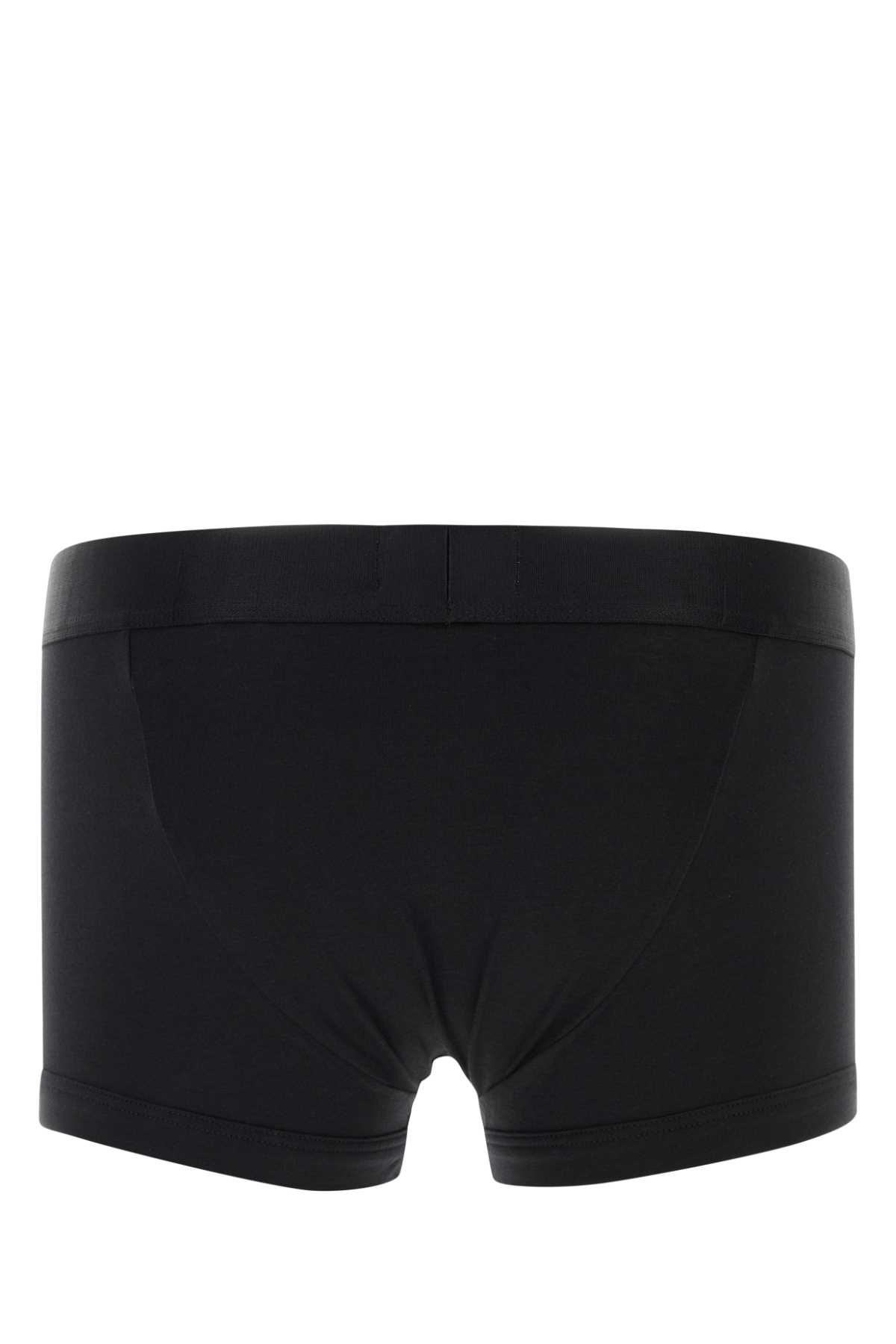 Black stretch cotton boxer EM000231AF14133UC001 (EMPORIO ARMANI / アンダーウェア ) | EMPORIO ARMANI (エンポリオ アルマーニ)(1)