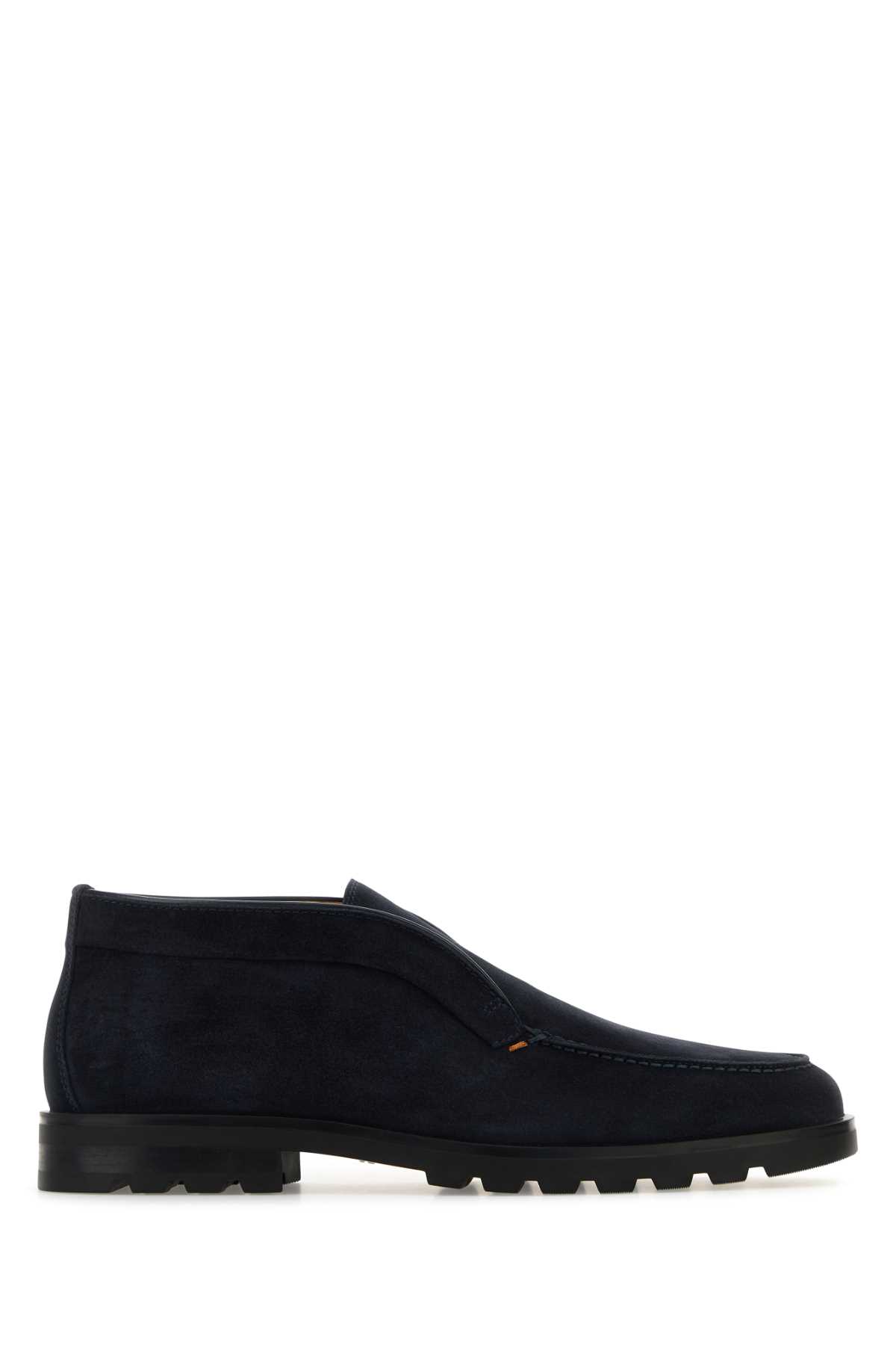 Midnight bue suede Desert slip-ons MGDC17823NEOBSEYU60 (Santoni / ローファー ) | Santoni (サントーニ)