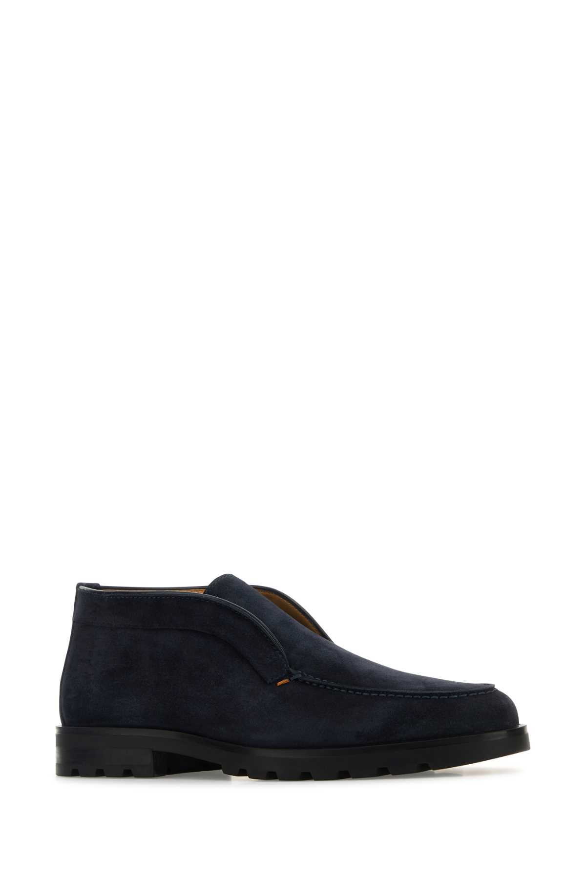 Midnight bue suede Desert slip-ons MGDC17823NEOBSEYU60 (Santoni / ローファー ) | Santoni (サントーニ)(1)