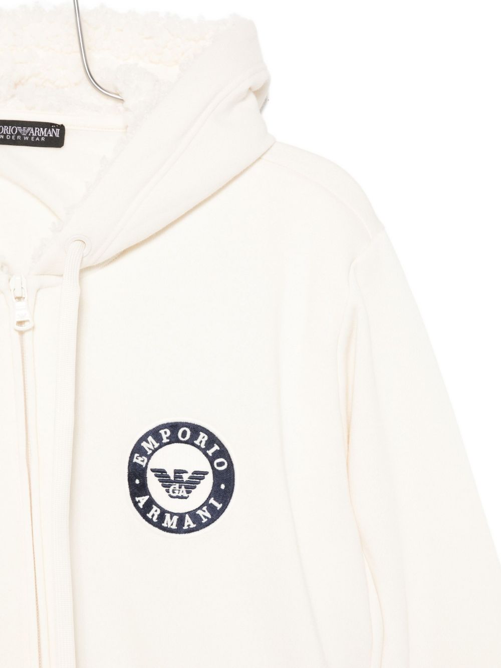 Emporio Armani Sweaters Ivory EW001935AF15363U1054 (EMPORIO ARMANI / スウェット・フーディー ) | EMPORIO ARMANI (エンポリオ アルマーニ)(1)