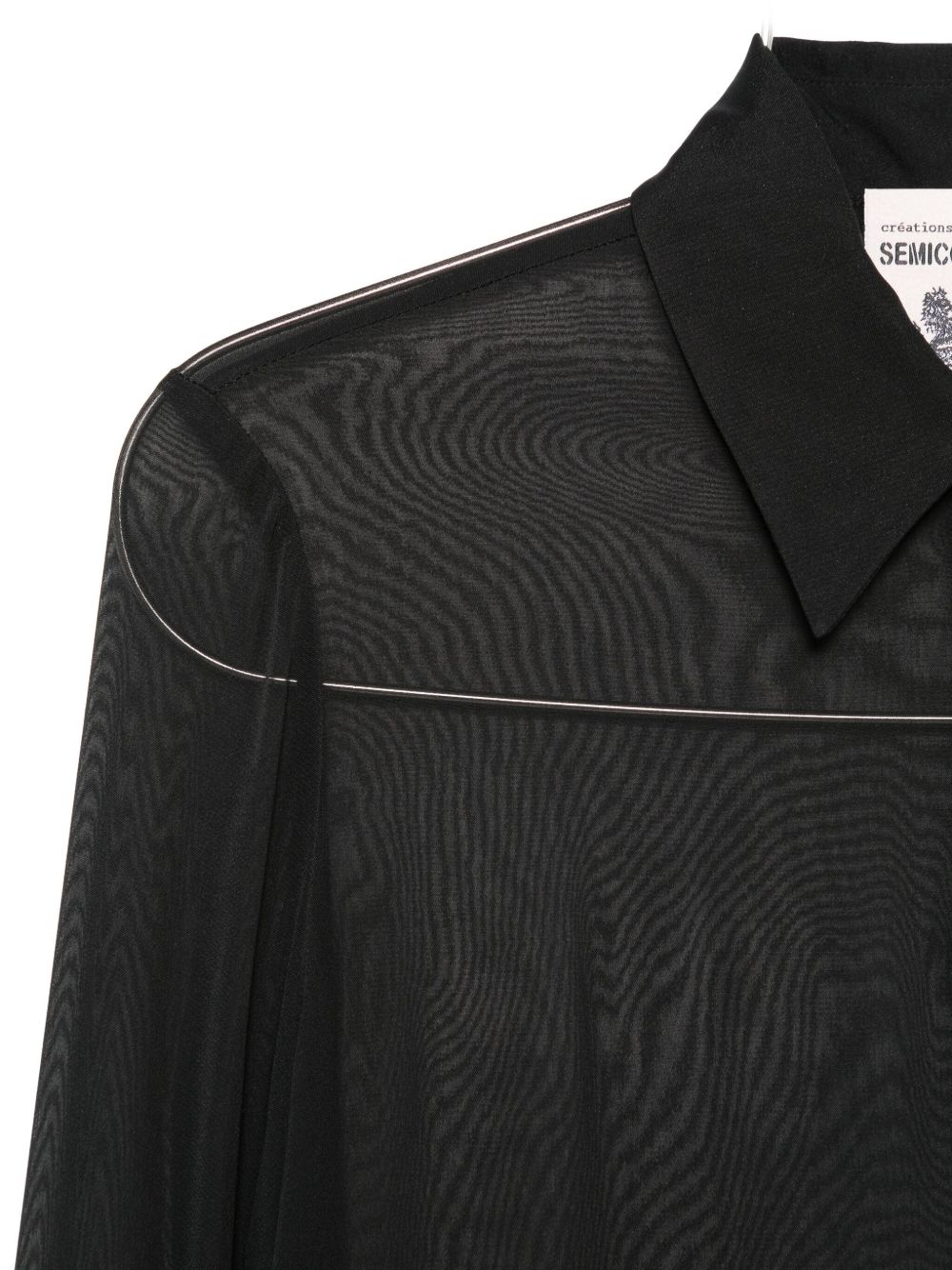 Semicouture Shirts Black S5WU27Y690 (SEMICOUTURE / シャツ・ブラウス ) | SEMICOUTURE (セミクチュール)(1)