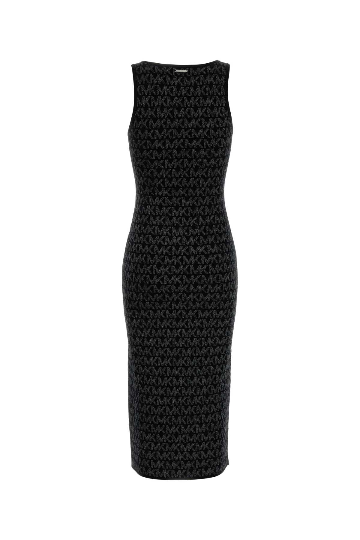 Embroidered viscose dress MF5838CK0KBLACKSILVER (MICHAEL MICHAEL KORS / ワンピース・ドレス・オールインワン ) | MICHAEL MICHAEL KORS (マイケル・マイケル・コース)(1)