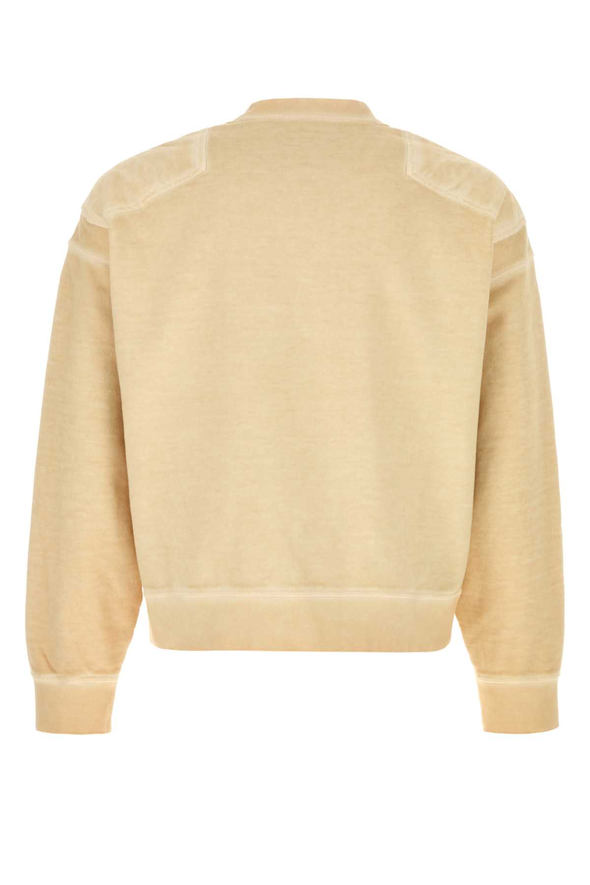 Pastel yellow cotton sweatshirt S71GU0740S25030104 (Dsquared2 / スウェット・フーディー ) | Dsquared2 (ディースクエアード)(1)