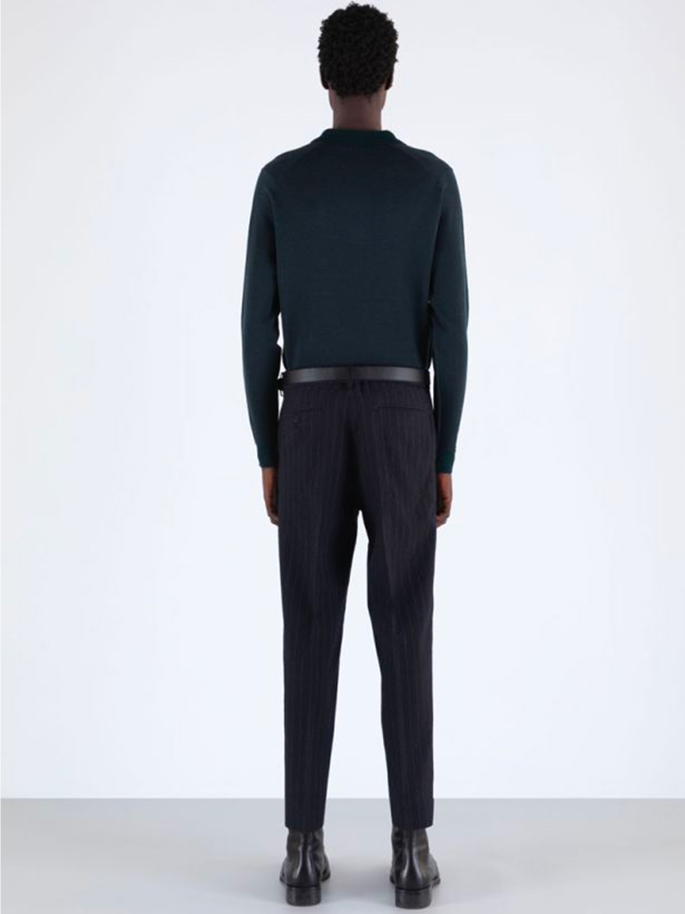 HERBIE POLO SHIRT IN EXTRA FINE MERINO WOOL HERBIERICHARDSON (JOHN SMEDLEY / ポロシャツ ) | JOHN SMEDLEY (ジョンスメドレー)(2)