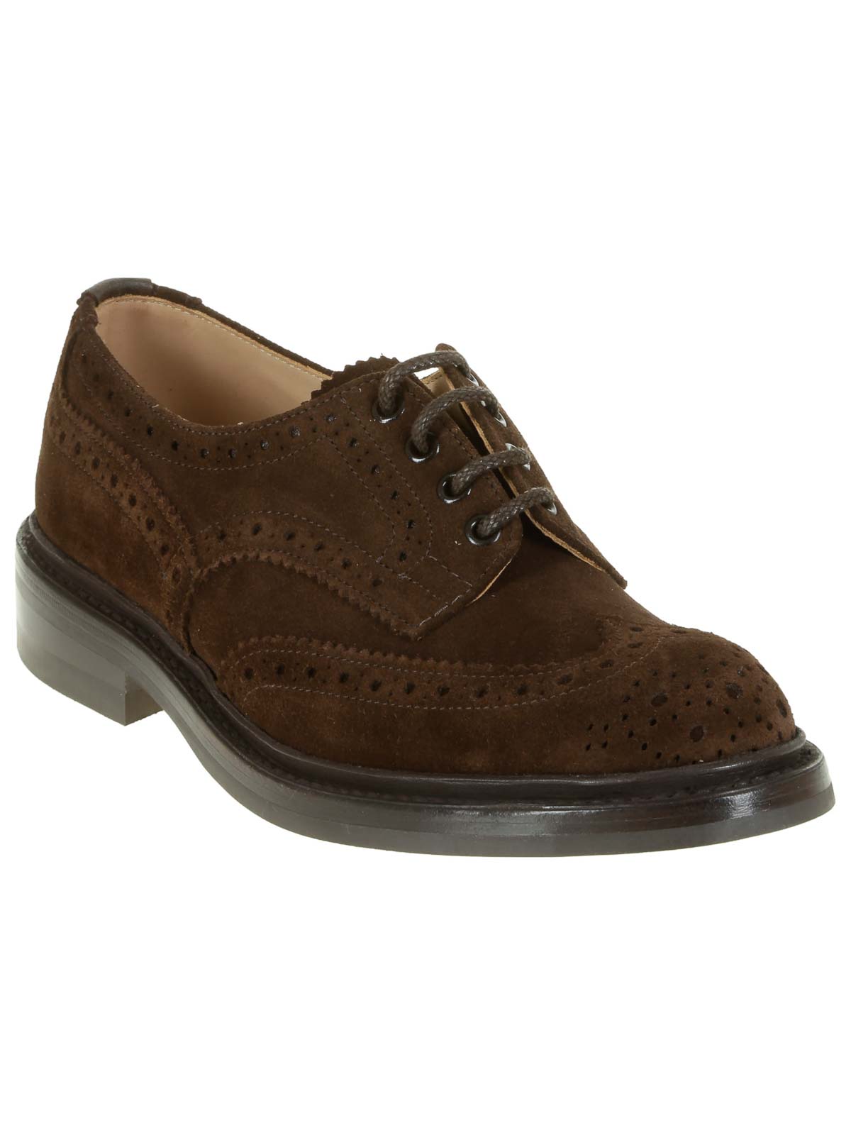 Bourton suede dainite 5633289CHOCOLATE (Tricker's / レースアップ ) | Tricker's (トリッカーズ)(1)