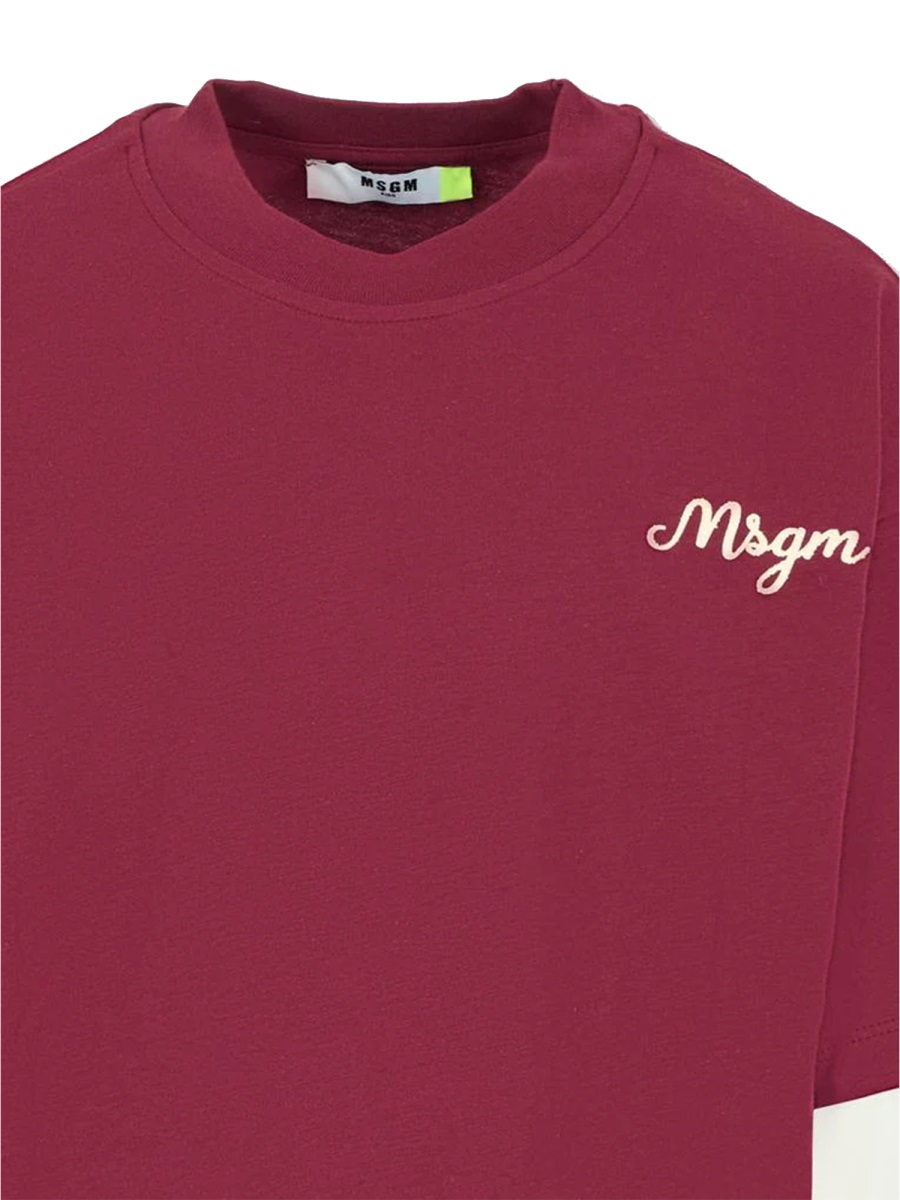 T-SHIRT JERSEY F5MSJBTH257KMS034 (MSGM / Tシャツ・カットソー ) | MSGM (エムエスジーエム)(2)