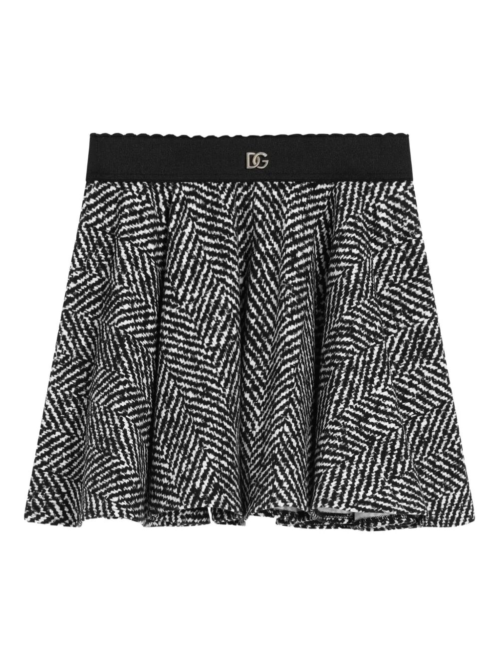 CHEVRON PRINT INTERLOCK SKIRT L54I67FSGDZHH5QS (Dolce & Gabbana / スカート ) | Dolce & Gabbana (ドルチェガッバーナ)(1)