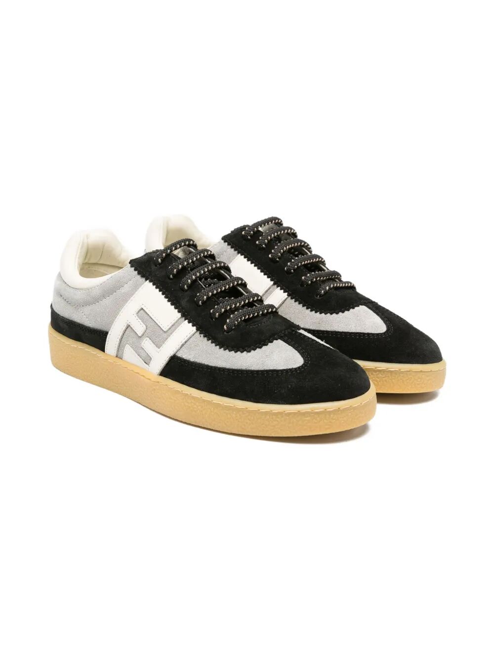 SUEDE AND NAPPA LEATHER SNEAKERS JMR524AUEGF1T0F (FENDI / スニーカー ) | FENDI (フェンディ)
