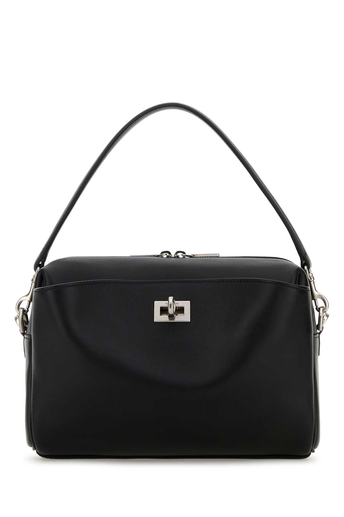 Black leather Rodeo handbag 8455912AA4U1000 (Balenciaga / ハンドバッグ・ショルダーバッグ ) | Balenciaga (バレンシアガ)