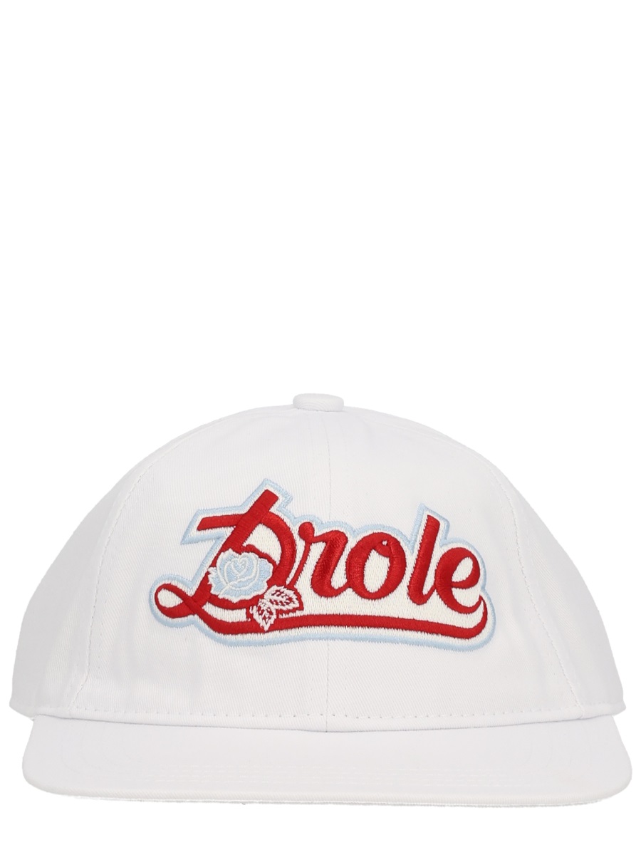 "LE CASQUETTE" BASEBALL CAP CP190CO138WHITE (Drôle De Monsieur / 帽子 ) | Drôle De Monsieur (ドロールドムッシュ)