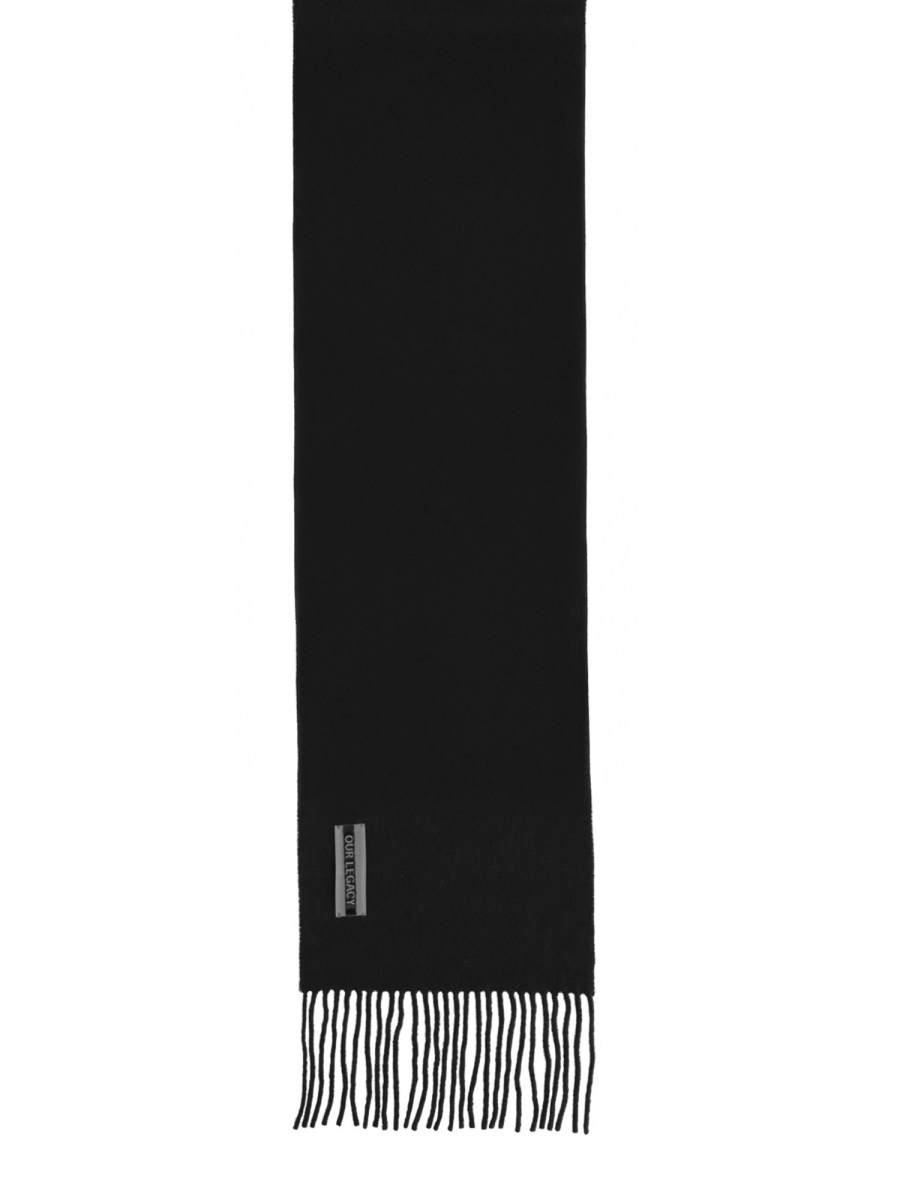 SCARF "SUMMER" A4248EABBLACKDOUBLEWOOL (OUR LEGACY / スカーフ・マフラー ) | OUR LEGACY (アワーレガシー)(1)