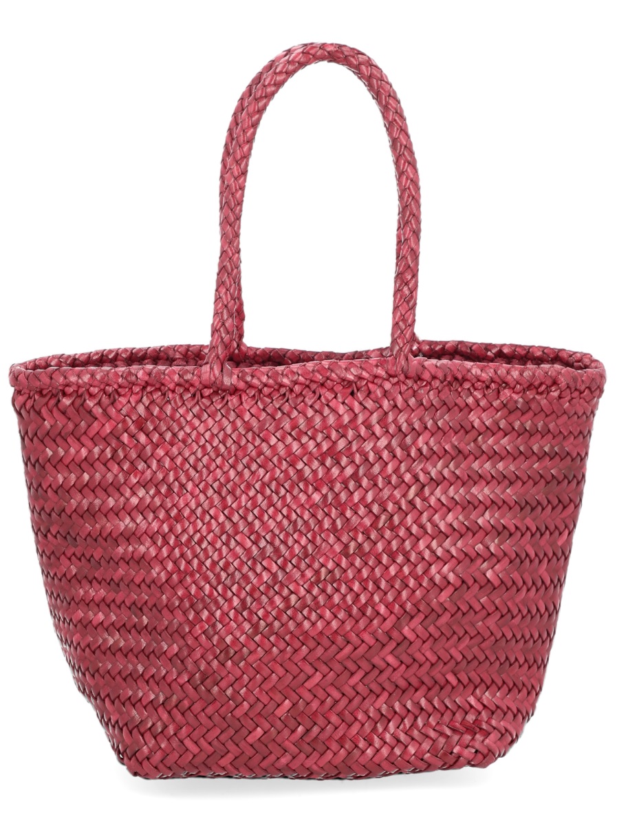 SMALL "GRACE BASKET" BAG 8813BORDO (dragon DIFFUSION / ハンドバッグ・ショルダーバッグ ) | dragon DIFFUSION (ドラゴンディフュージョン)