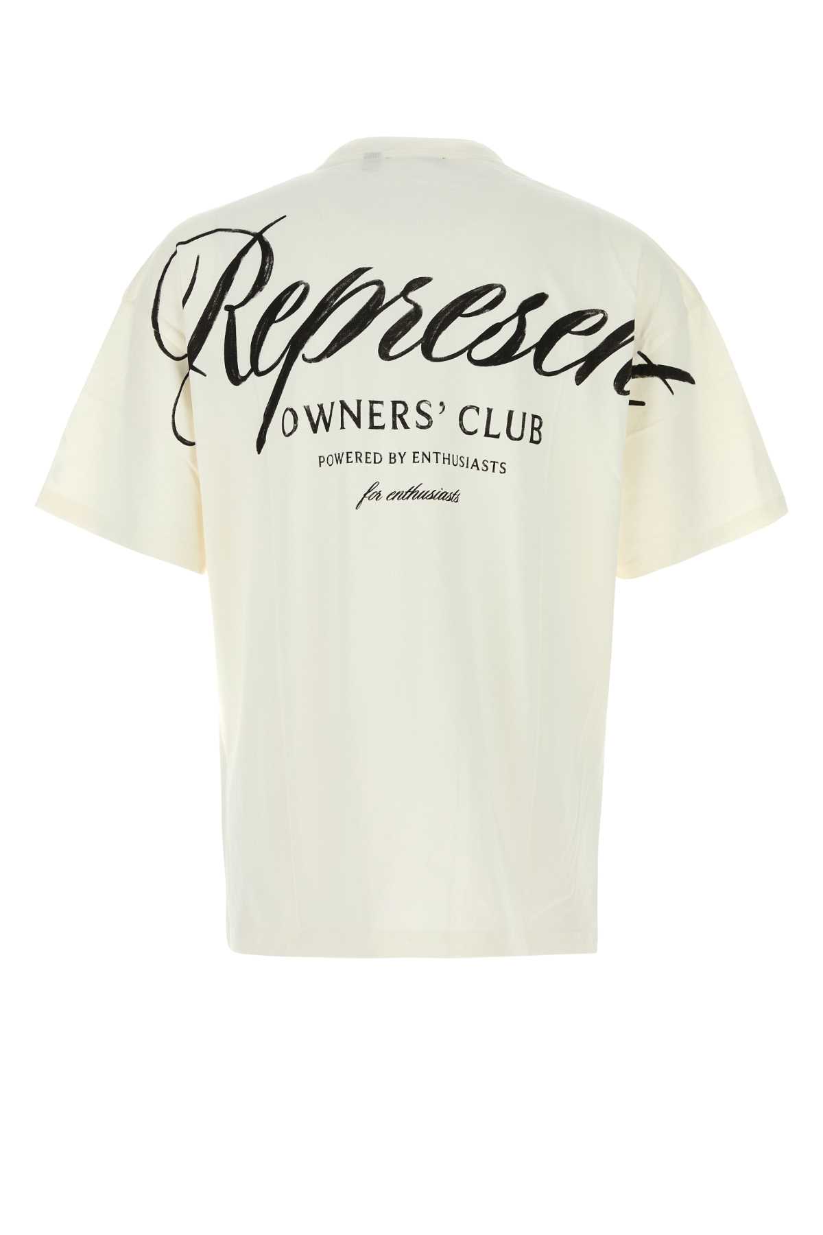 White cotton Represent Owners Club t-shirt OCM41201072 (REPRESENT / Tシャツ・カットソー ) | REPRESENT (リプレゼント)(1)