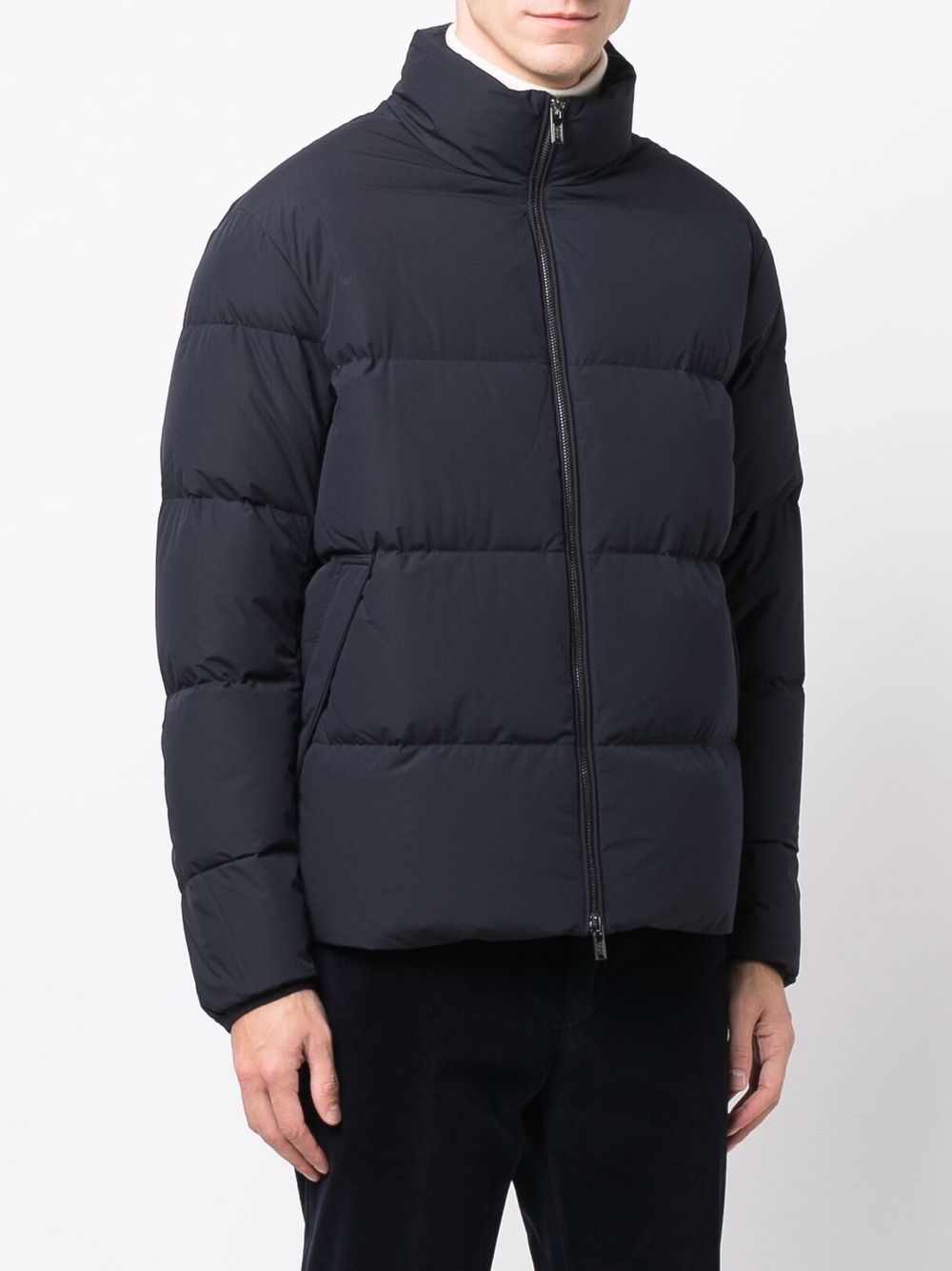 Emporio Armani Coats Blue 8N1BQ31NLRZ0920 (EMPORIO ARMANI / ダウンジャケット・コート ) | EMPORIO ARMANI (エンポリオ アルマーニ)(3)