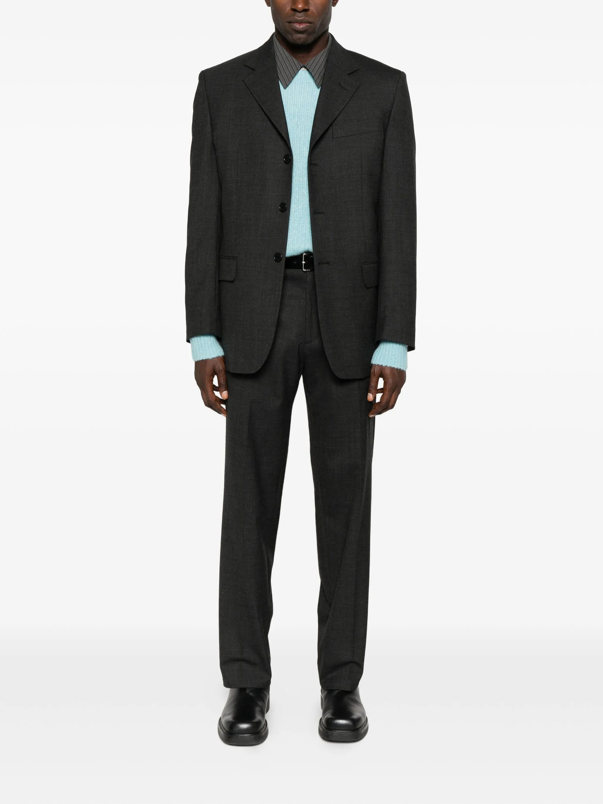 Sunflower Sweaters Clear Blue 3033ARTICBLUE (SUNFLOWER / ニット・セーター・カーディガン ) | SUNFLOWER (サンフラワー)(1)