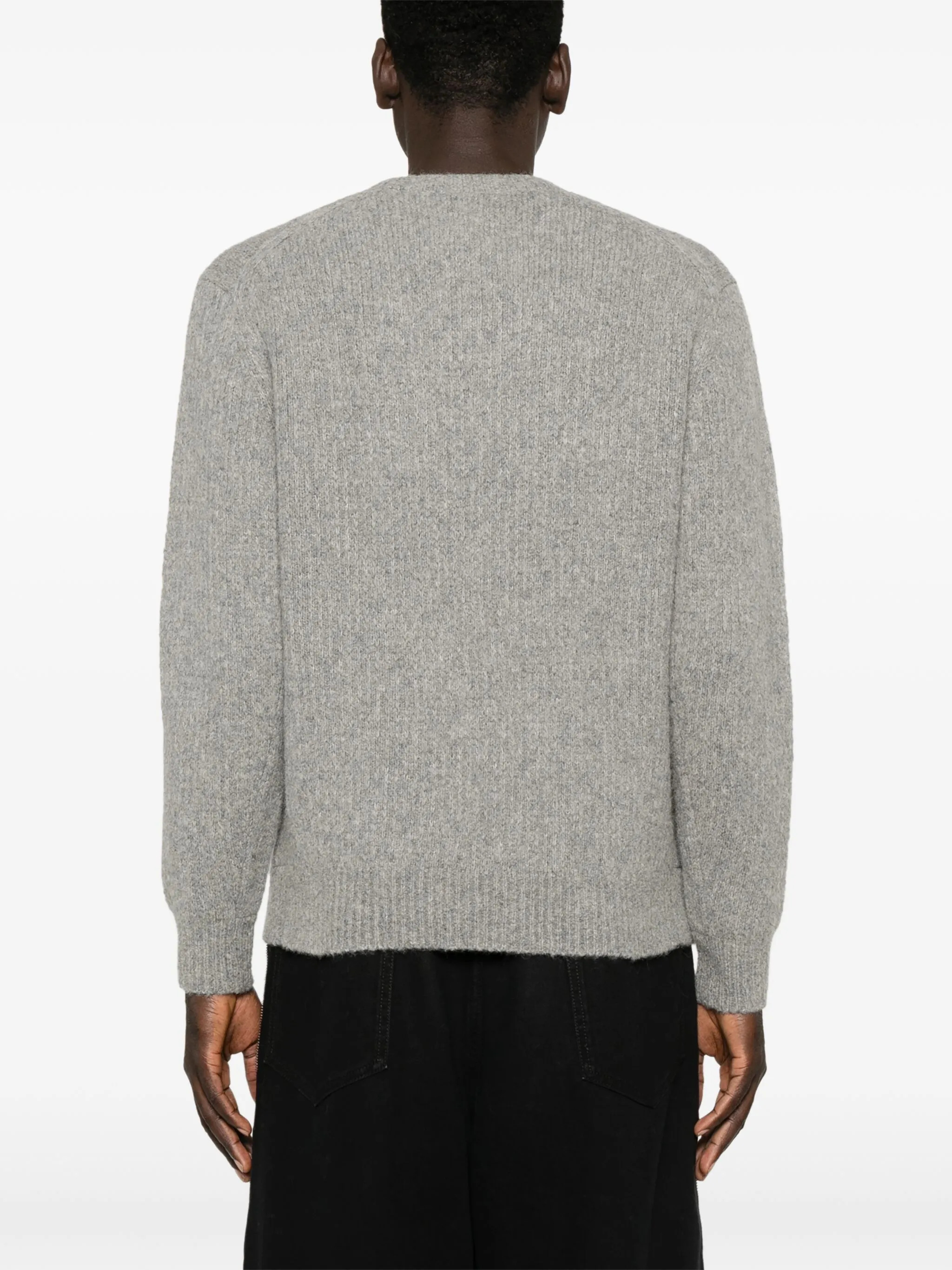 Sunflower Sweaters Grey 3033GREYMELANGE (SUNFLOWER / ニット・セーター・カーディガン ) | SUNFLOWER (サンフラワー)(3)