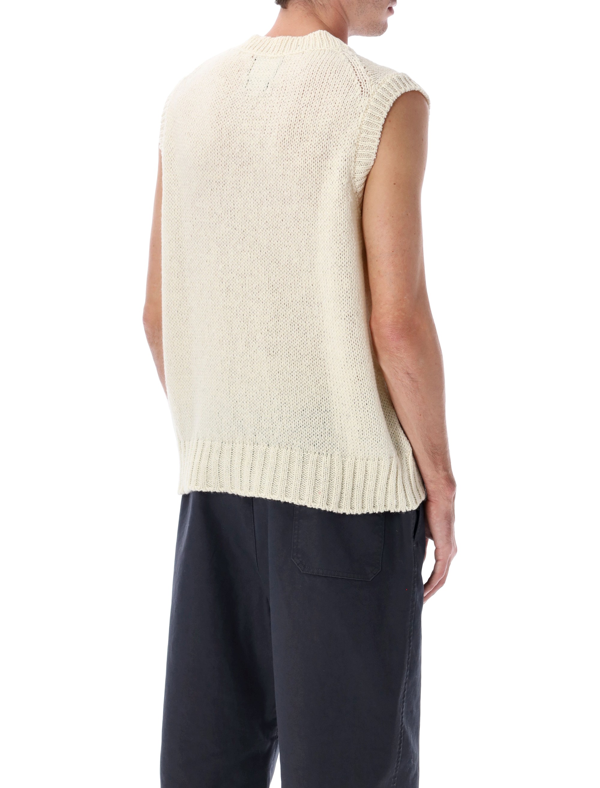 Howlin Sweaters Beige COSMICECRU (HOWLIN' / ベスト ) | HOWLIN' (ハウリン)(1)