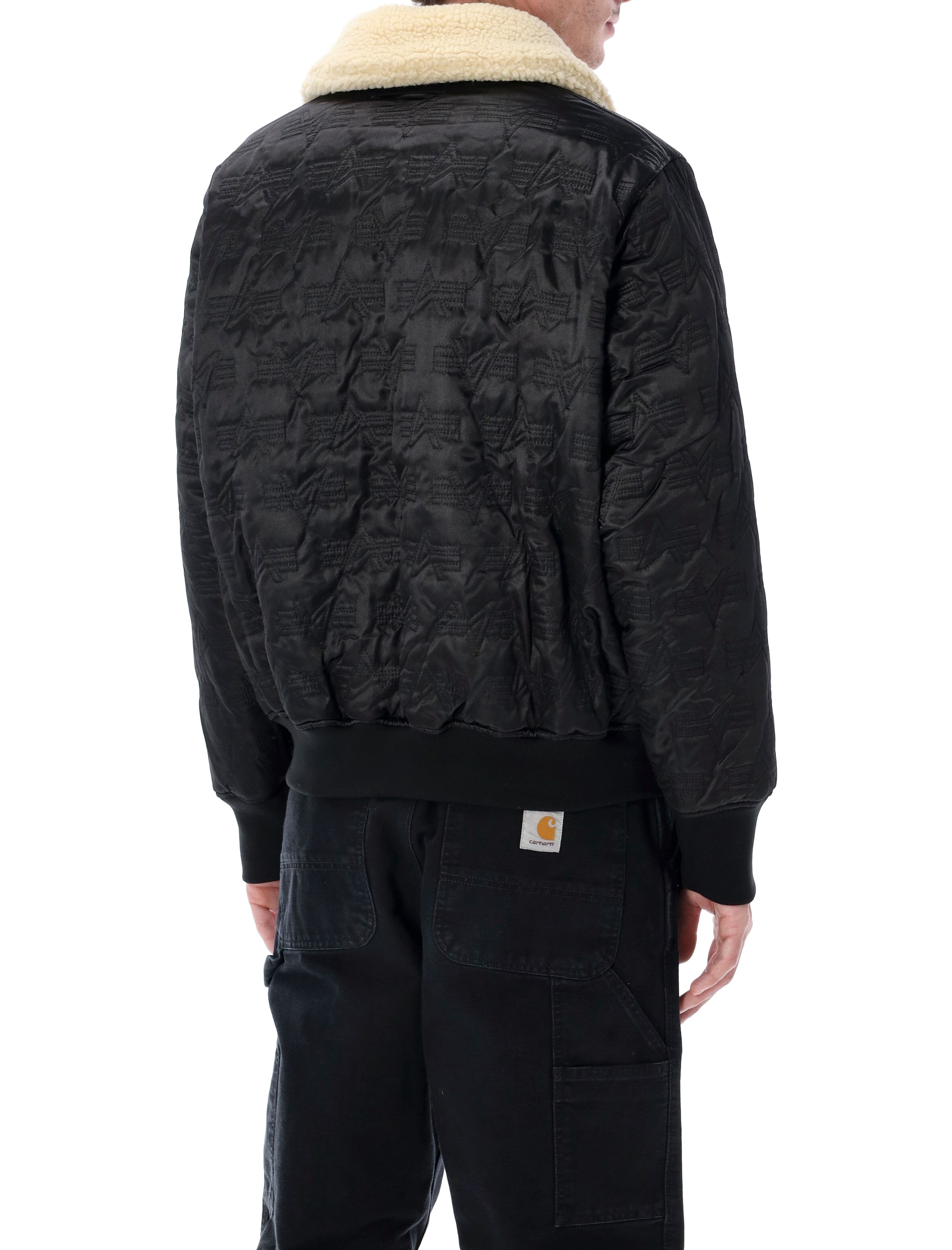 ALPHA INDUSTRIES Coats Black 25811503 (ALPHA INDUSTRIES / カジュアルジャケット ) | ALPHA INDUSTRIES (アルファ インダストリーズ)(4)