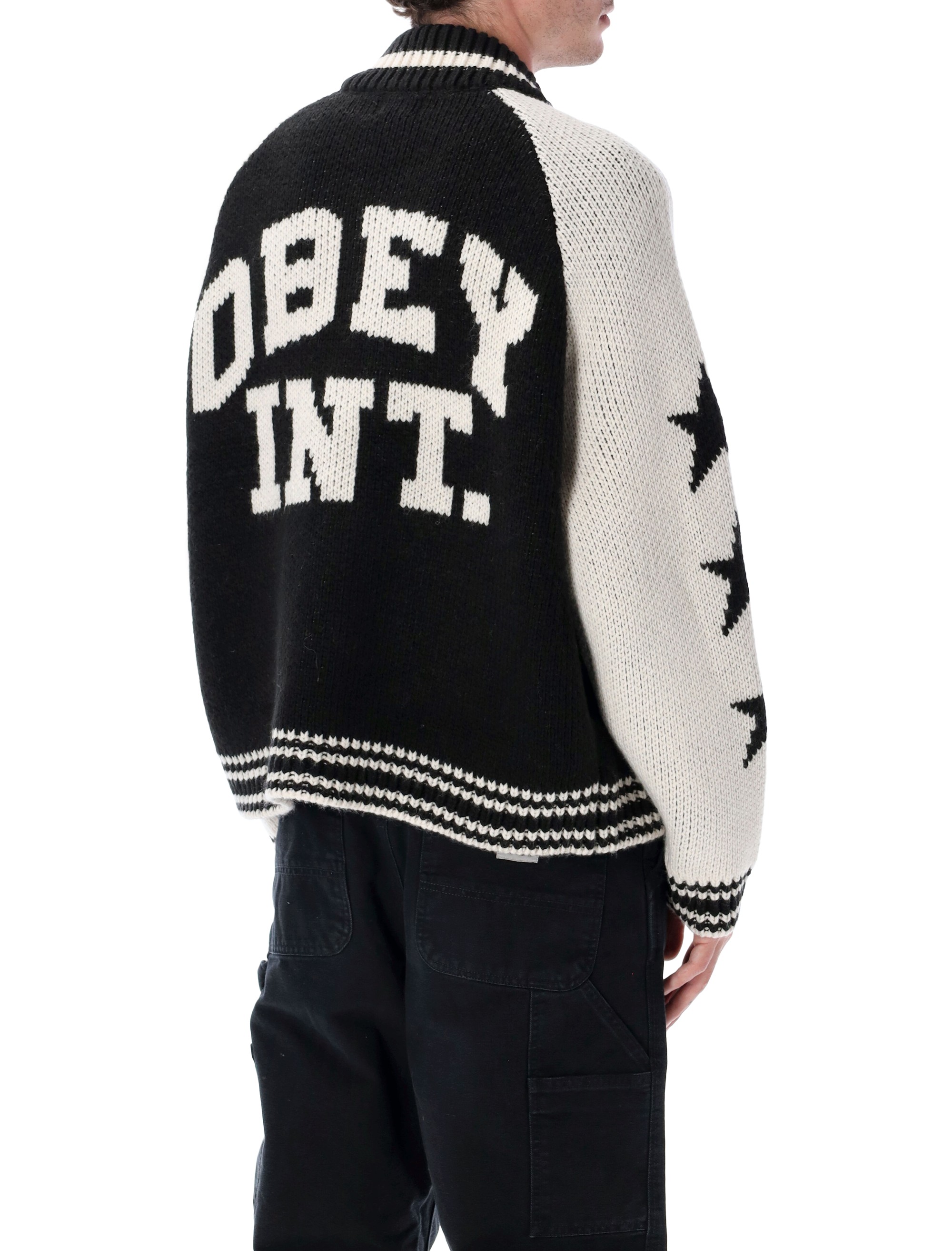Obey Sweaters Black 151010042BLK (OBEY / ニット・セーター・カーディガン ) | OBEY (オベイ)(1)