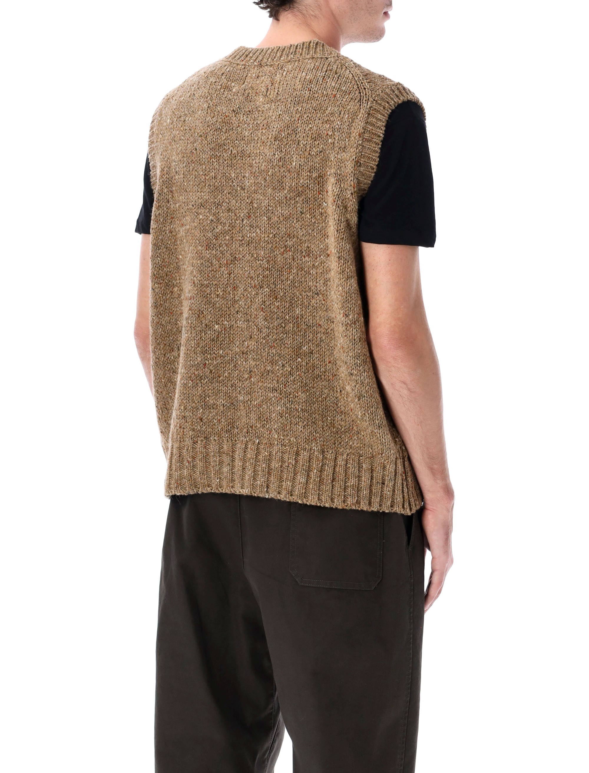 Howlin Sweaters Beige COSMICMOON (HOWLIN' / ベスト ) | HOWLIN' (ハウリン)(1)