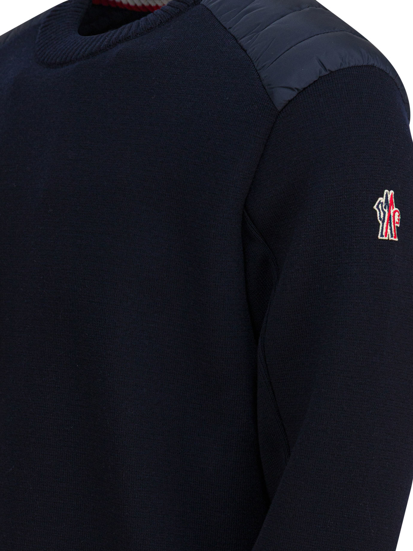 Wool crewneck sweater 9C00004UM1122771 (Moncler Grenoble / ニット・セーター・カーディガン ) | Moncler Grenoble (モンクレール グルノーブル)(3)