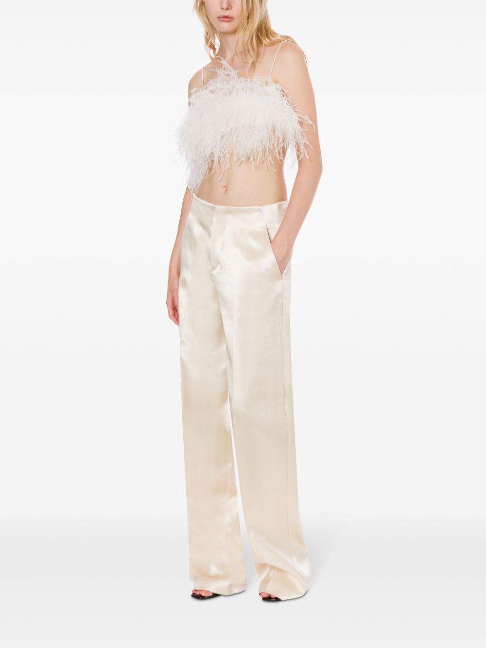 Philosophy by Lorenzo Serafini Trousers Ivory A030107230003 (PHILOSOPHY / パンツ ) | PHILOSOPHY (フィロソフィ)(2)