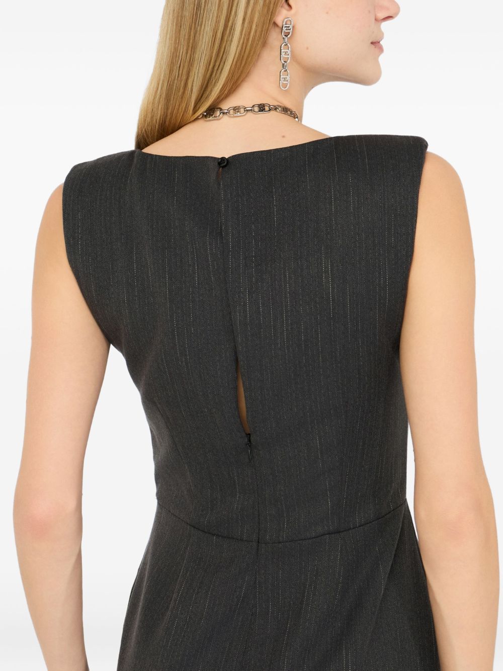 Liu Jo Dresses Grey CF5234T054AC3782 (LIU•JO / ワンピース・ドレス・オールインワン ) | LIU•JO (リュー・ジョー)(1)