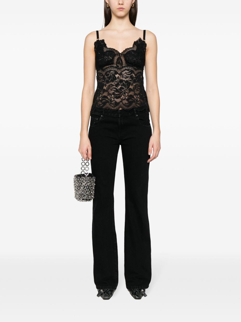 RABANNE Top Black 25PJTO043PA0170P001 (Rabanne / タンクトップ・キャミソール ) | Rabanne (ラバンヌ)(4)