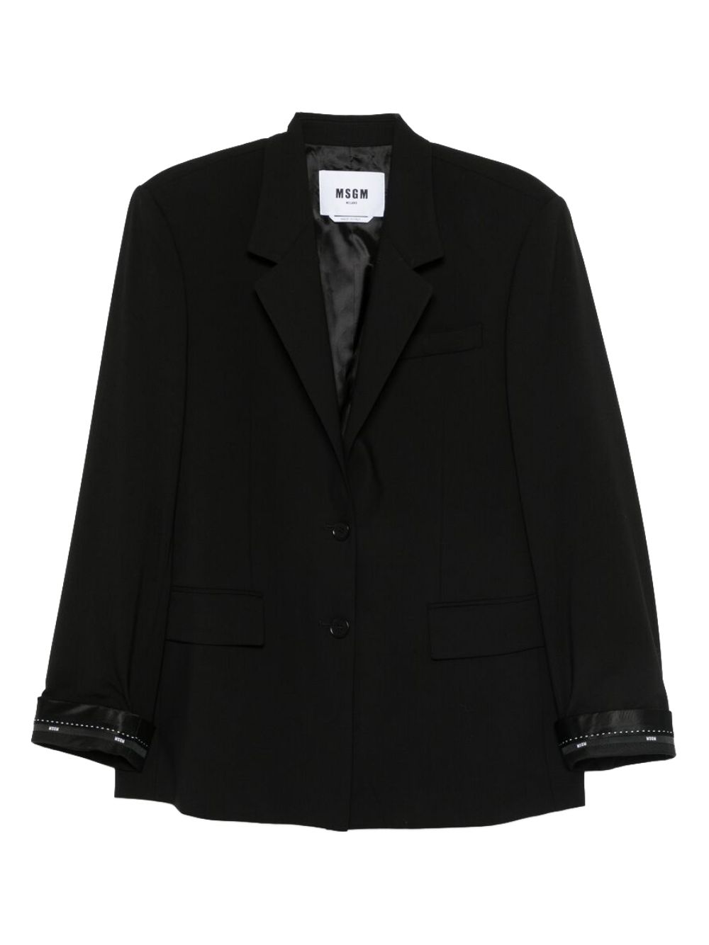 MSGM Jackets Black 3941MDG0925760599 (MSGM / ブレザー・ジャケット ) | MSGM (エムエスジーエム)