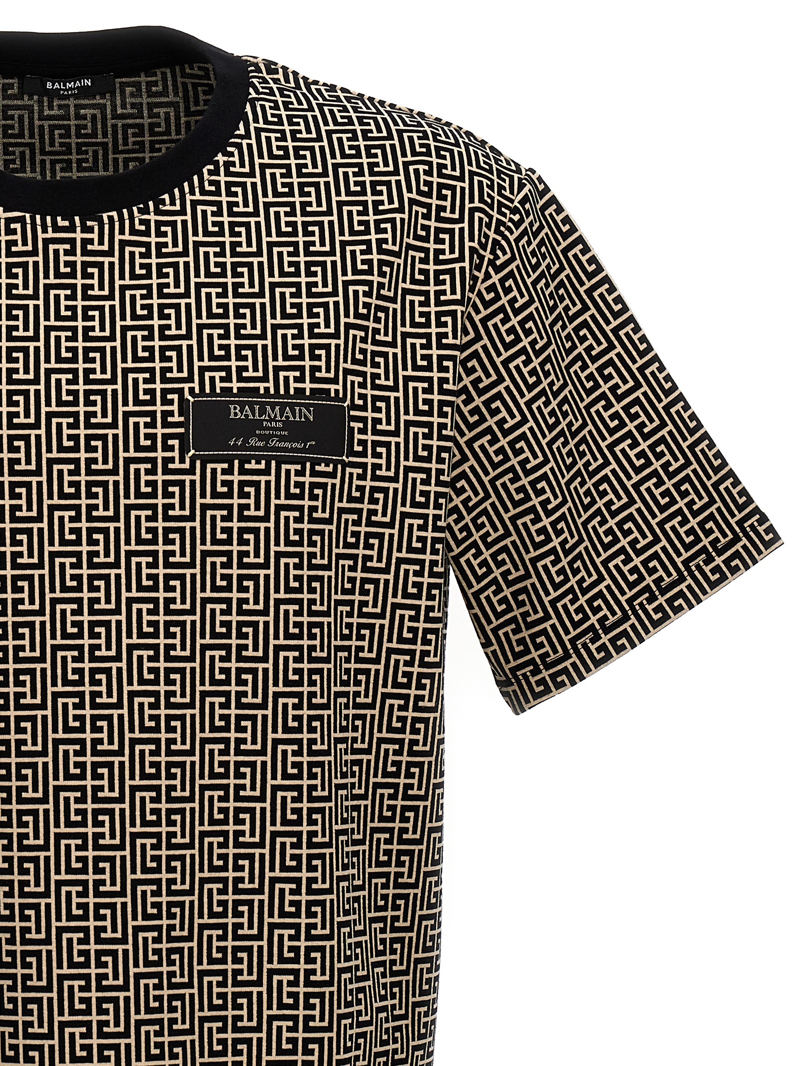 'Monogram' T-shirt CH1EG000JC97GFE (Balmain / Tシャツ・カットソー ) | Balmain (バルマン)(2)