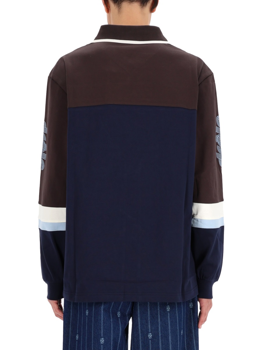 POLO SHIRT "RACING" PL159CO195NAVY (Drôle De Monsieur / ポロシャツ ) | Drôle De Monsieur (ドロールドムッシュ)(2)