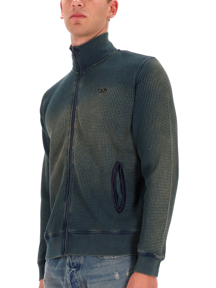 ZIP SWEATSHIRT. A161050TKAA01 (Diesel / スウェット・フーディー ) | Diesel (ディーゼル)(2)