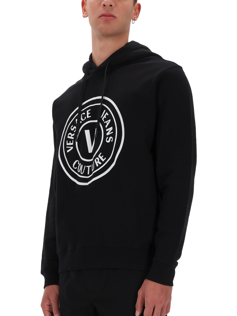SWEATSHIRT WITH LOGO 79GAIE06CF02E899 (VERSACE JEANS COUTURE / スウェット・フーディー ) | VERSACE JEANS COUTURE (ヴェルサーチェ ジーンズ クチュール)(3)