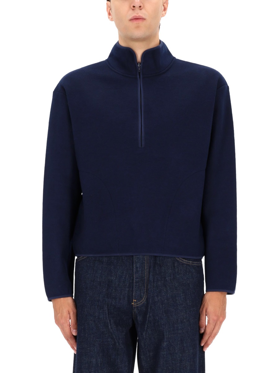 HALF ZIPPER SWEATSHIRT 2055NAVY (SUNFLOWER / スウェット・フーディー ) | SUNFLOWER (サンフラワー)