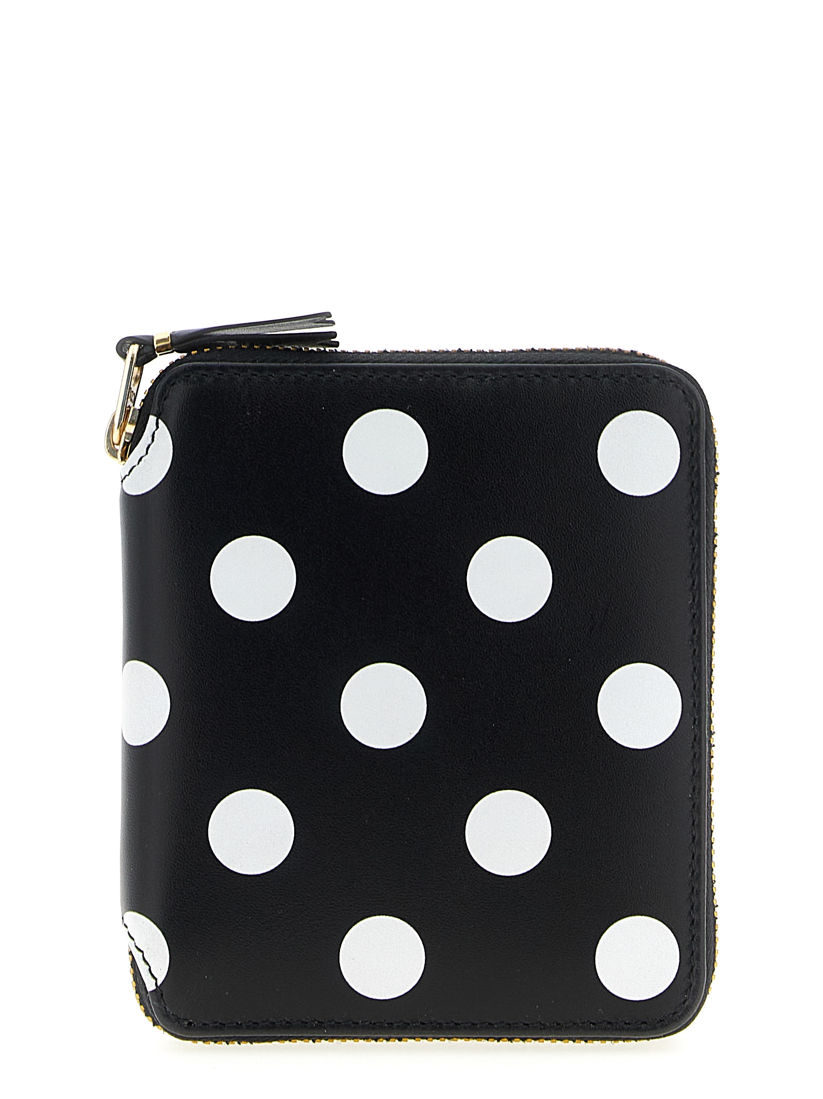 'Polka dots printed' wallet SA2100PDBLACK (Comme Des Garçons Wallet / 財布・カードケース ) | Comme Des Garçons Wallet (コムデギャルソン ウォレット)