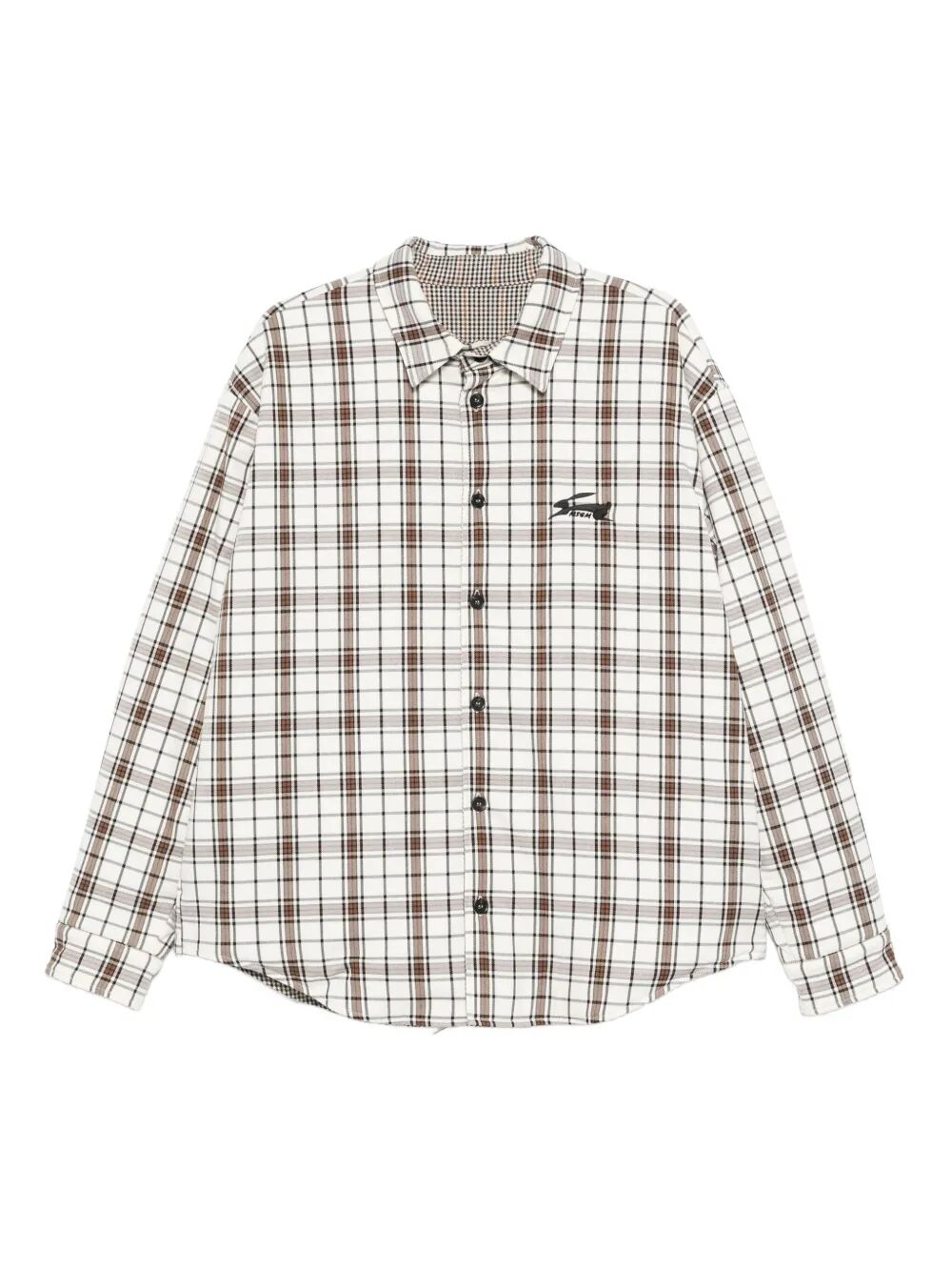 DOUBLE-FACE FLANNEL SHIRT 3940MH2325750302 (MSGM / シャツ・ブラウス ) | MSGM (エムエスジーエム)