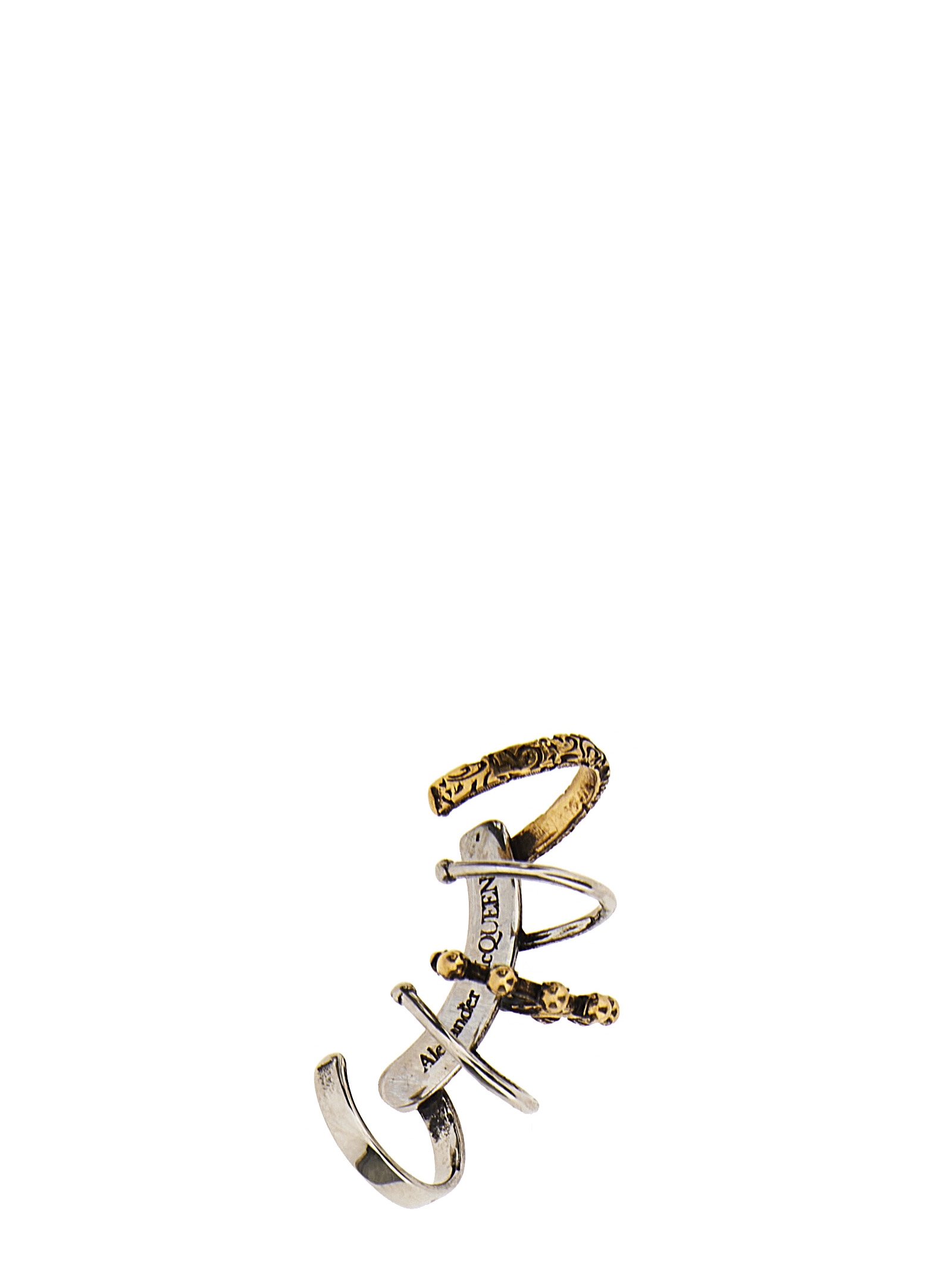 'Punk’ ear cuffs 593338J160Z8490 (Alexander McQUEEN / ピアス・イヤリング ) | Alexander McQUEEN (アレキサンダー・マックイーン)