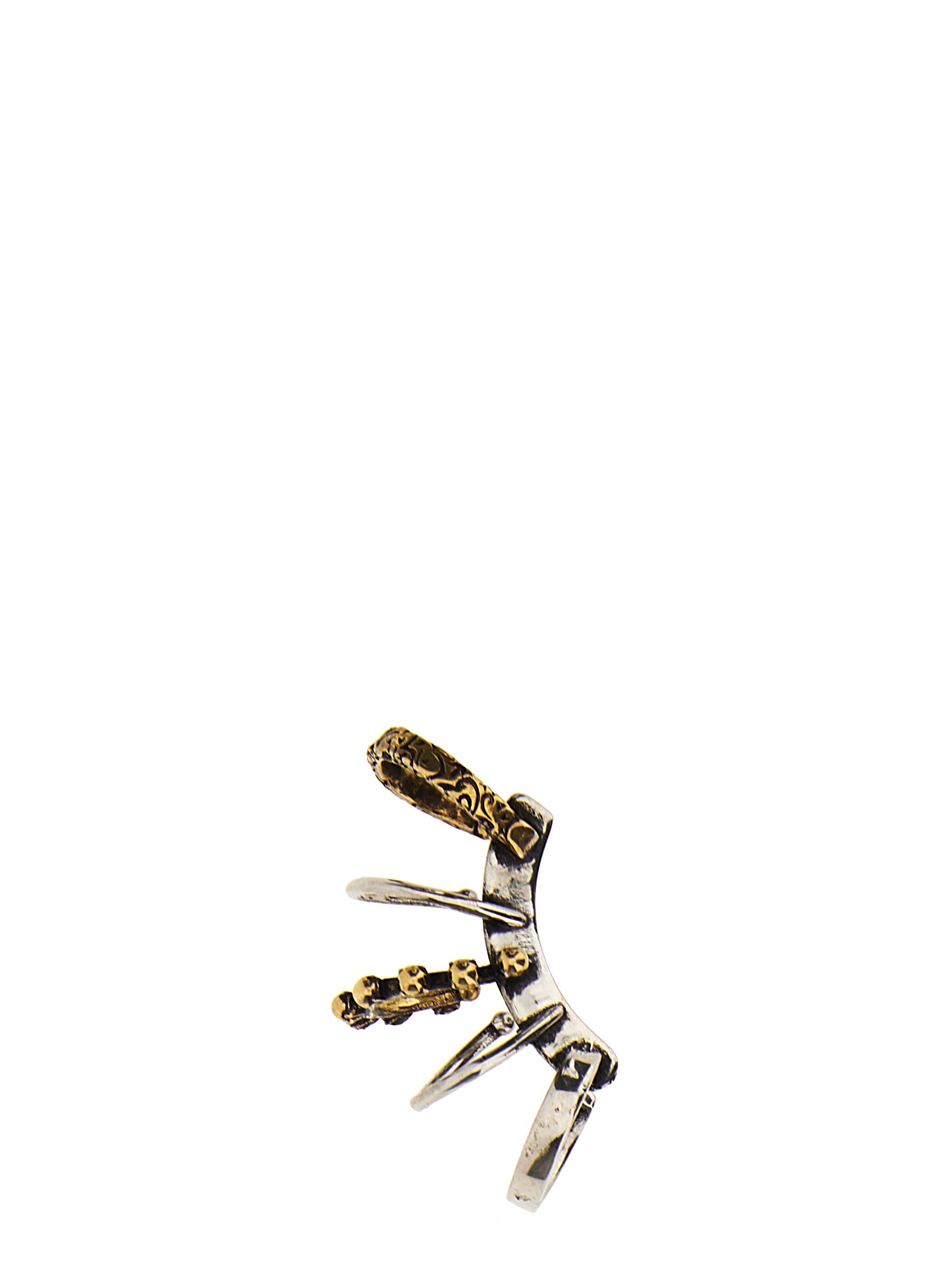 'Punk’ ear cuffs 593338J160Z8490 (Alexander McQUEEN / ピアス・イヤリング ) | Alexander McQUEEN (アレキサンダー・マックイーン)(1)