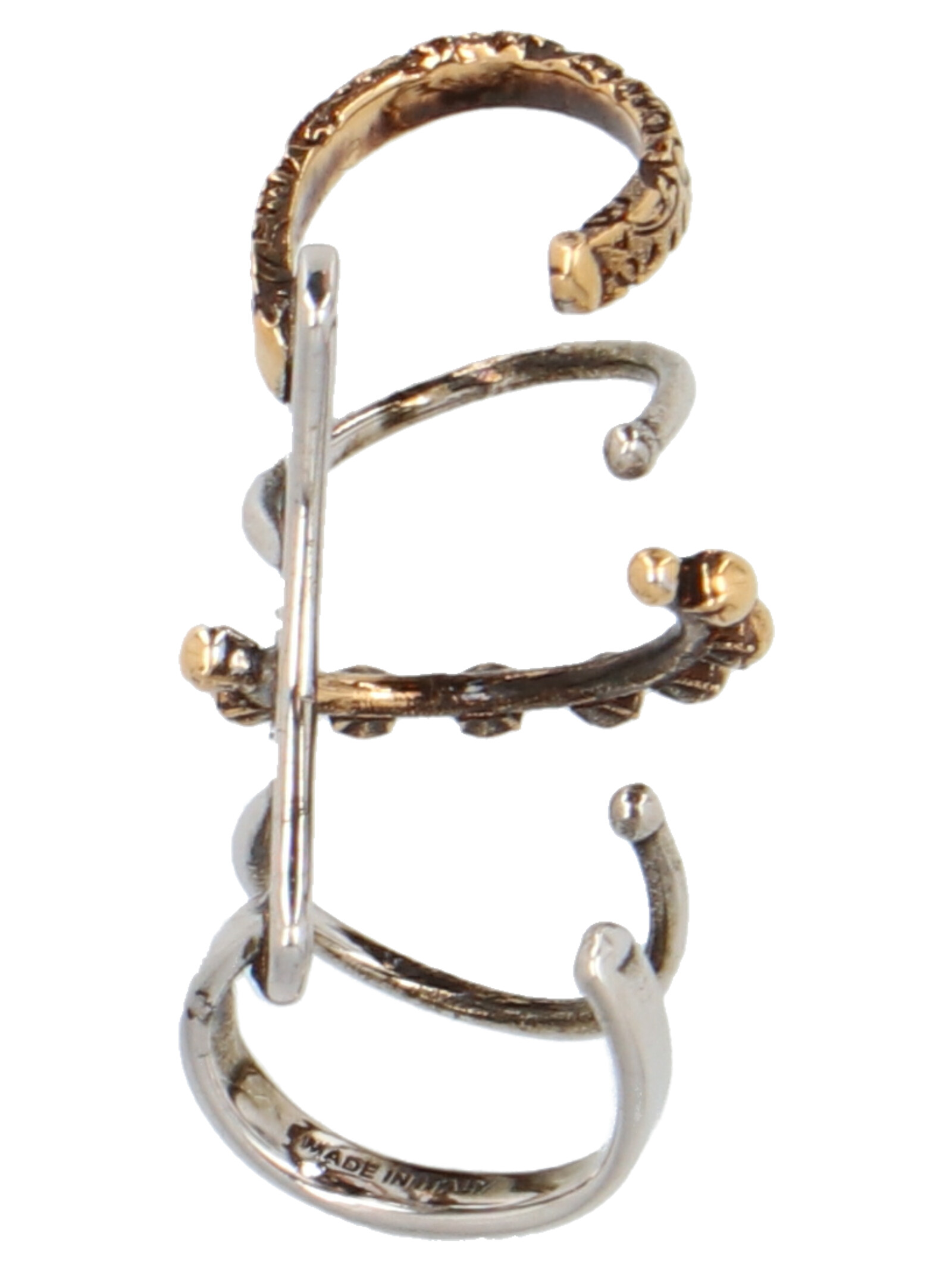 'Punk’ ear cuffs 593338J160Z8490 (Alexander McQUEEN / ピアス・イヤリング ) | Alexander McQUEEN (アレキサンダー・マックイーン)(4)