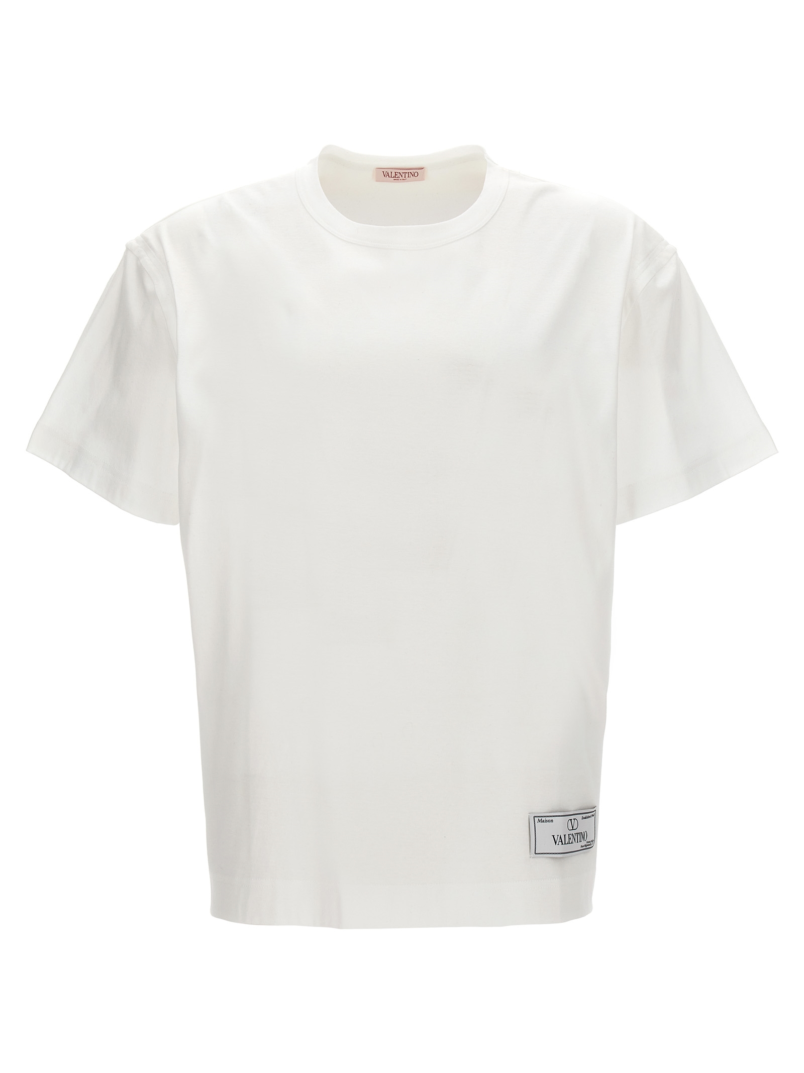 'Maison Valentino label' T-shirt 4V3MG01F9K70BO (Valentino Garavani / Tシャツ・カットソー ) | Valentino Garavani (ヴァレンティノ)